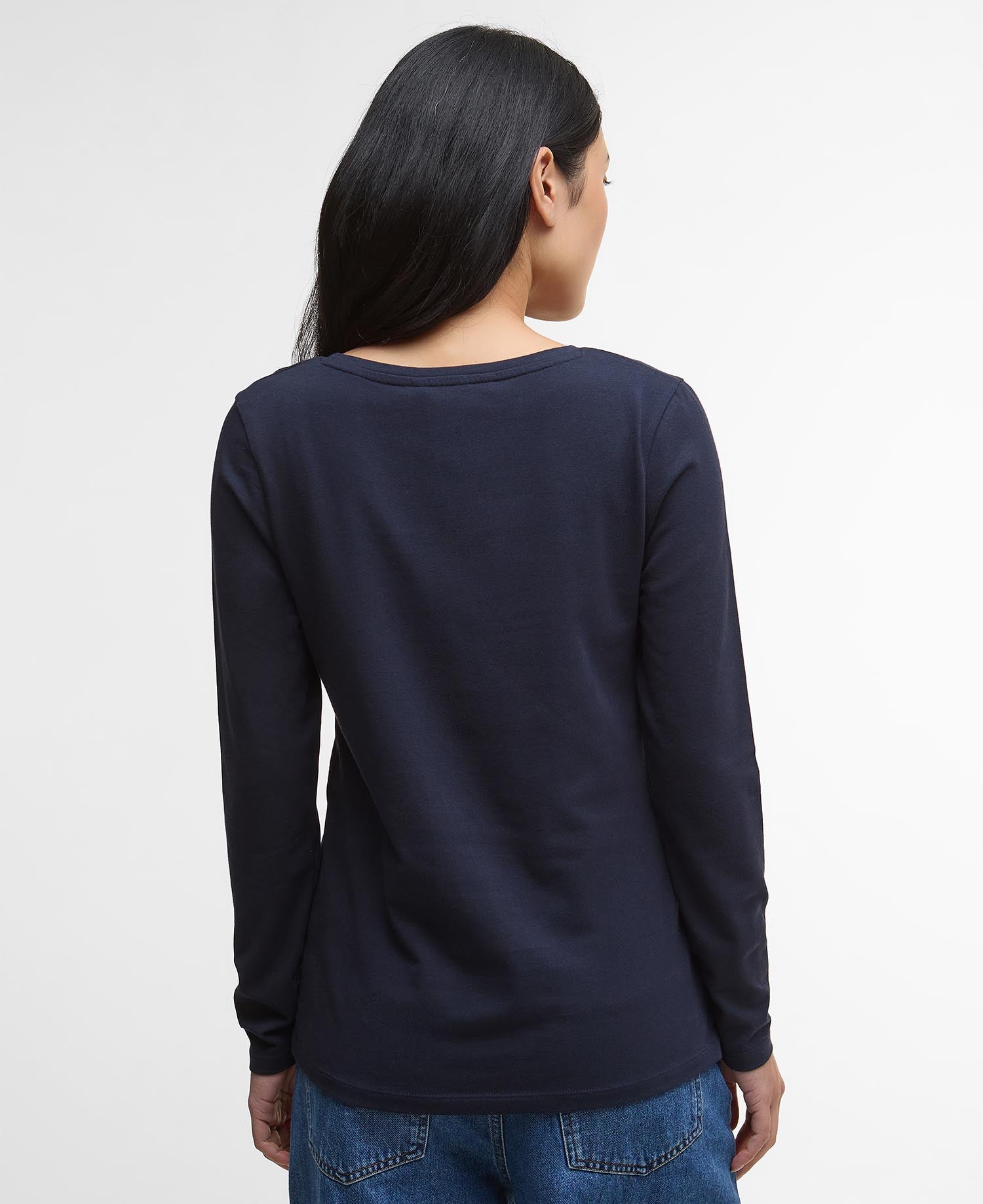 Hedley Long-Sleeved T-Shirt - Navy
