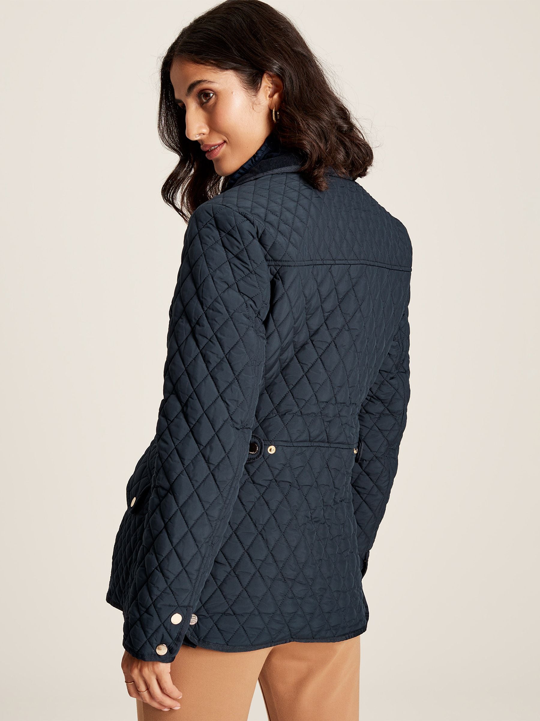 Allendale Showerproof Quilted Jacket - Navy