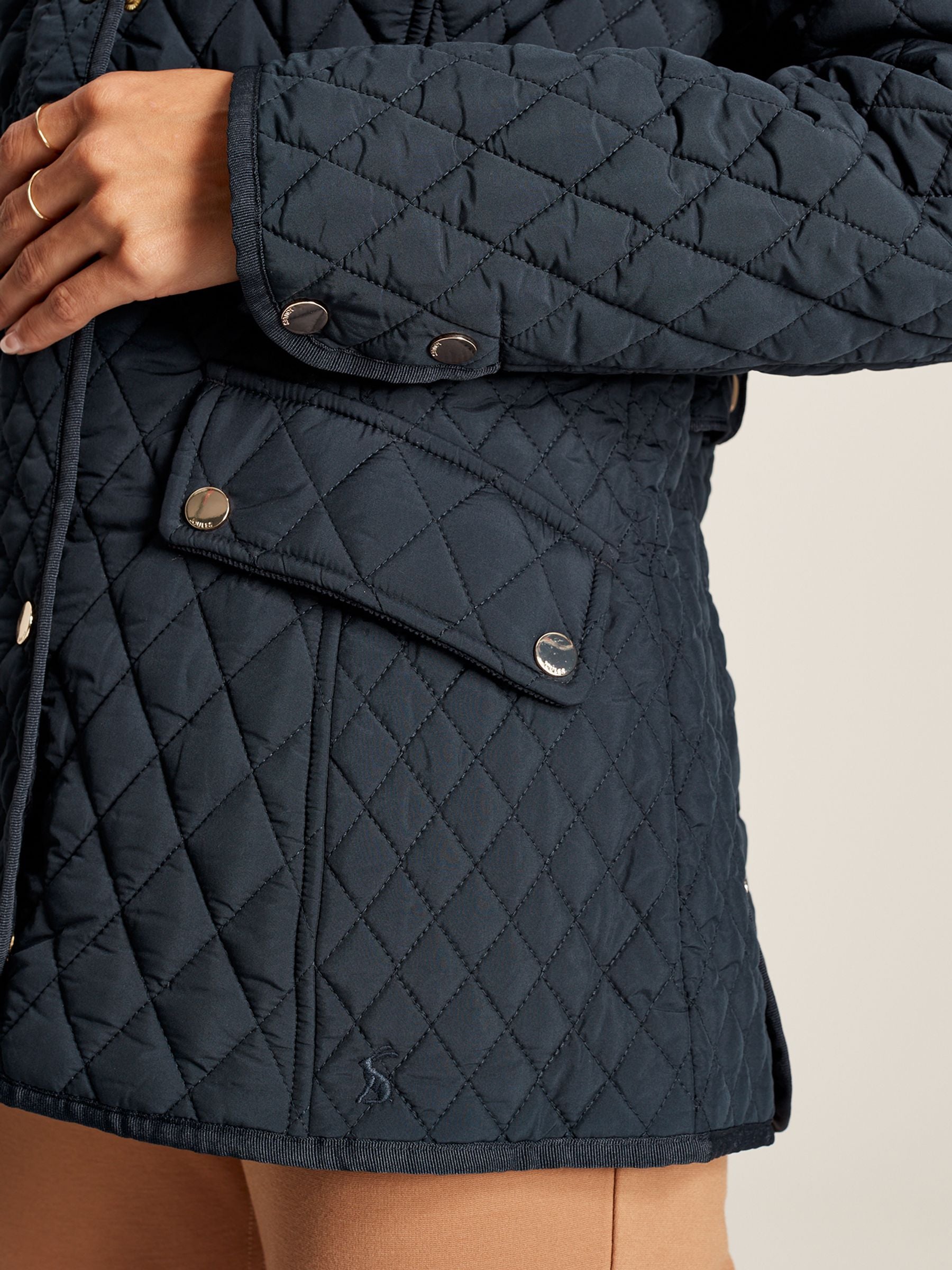 Allendale Showerproof Quilted Jacket - Navy