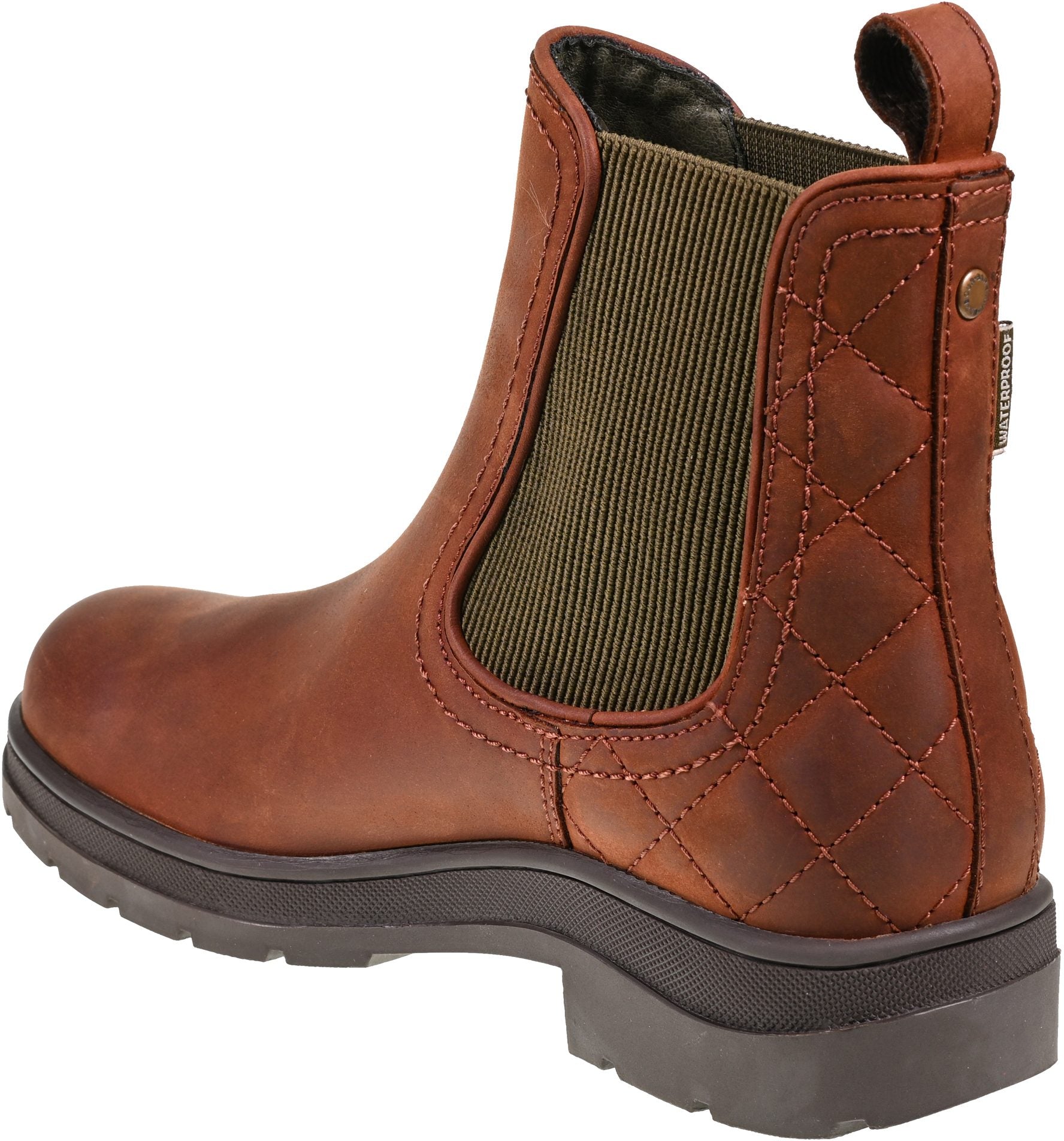 Amble Chelsea Boot - Mahogony Nubuck/Choc