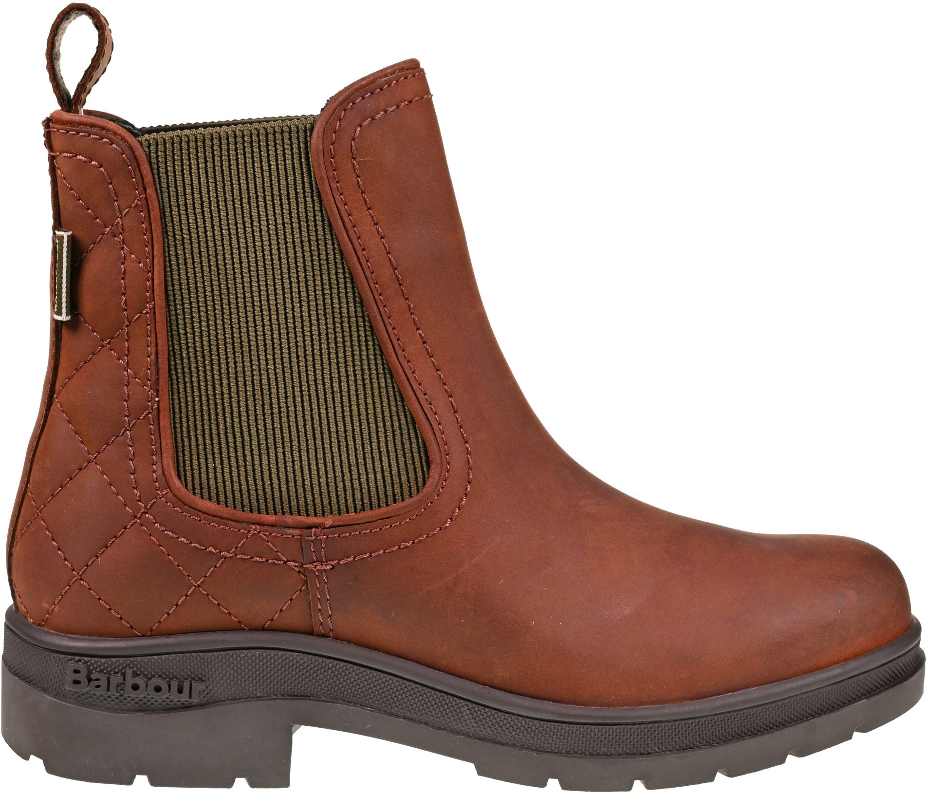 Amble Chelsea Boot - Mahogony Nubuck/Choc