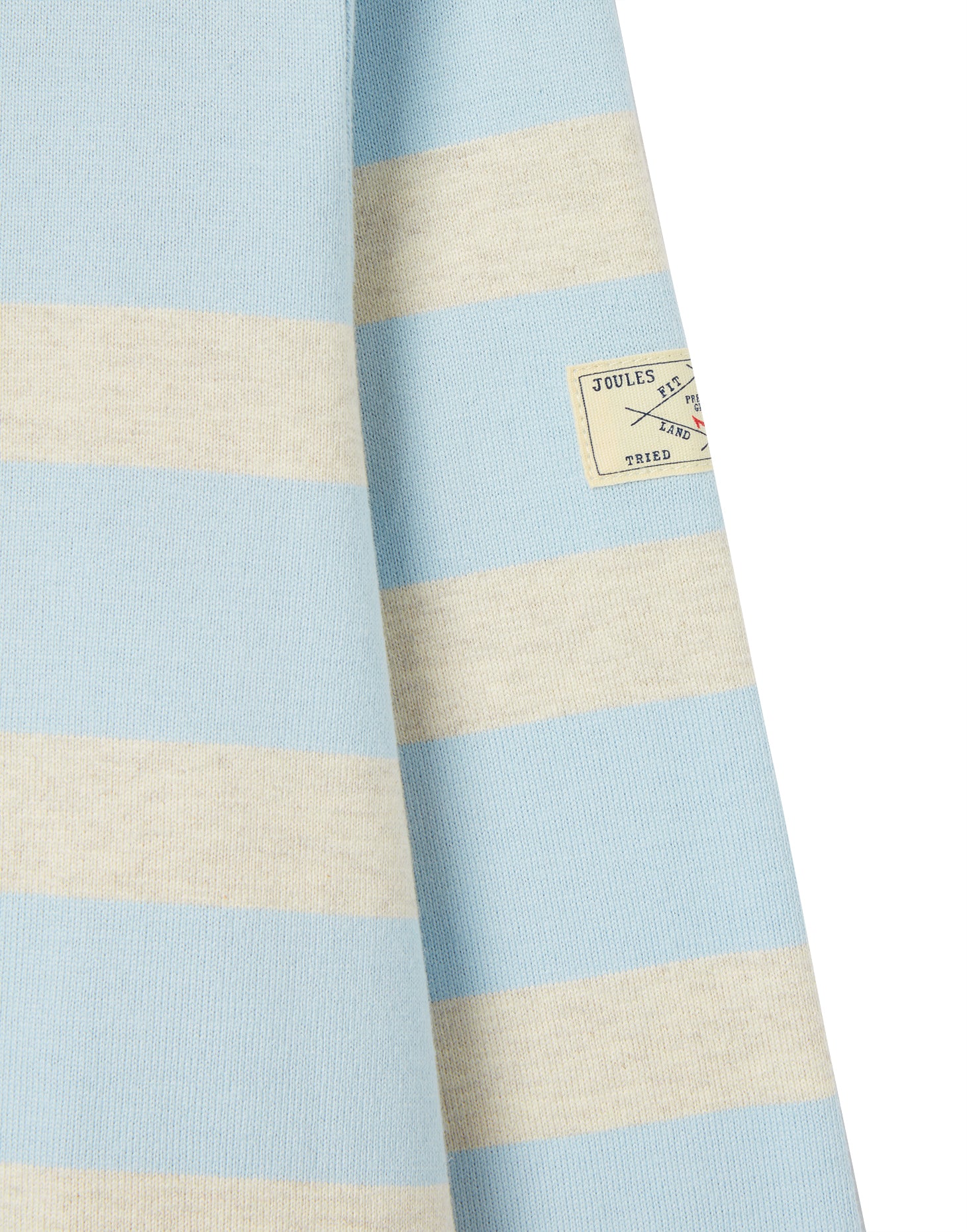 Harbour Stripe Long Sleeve Jersey Top - Blue Stripe