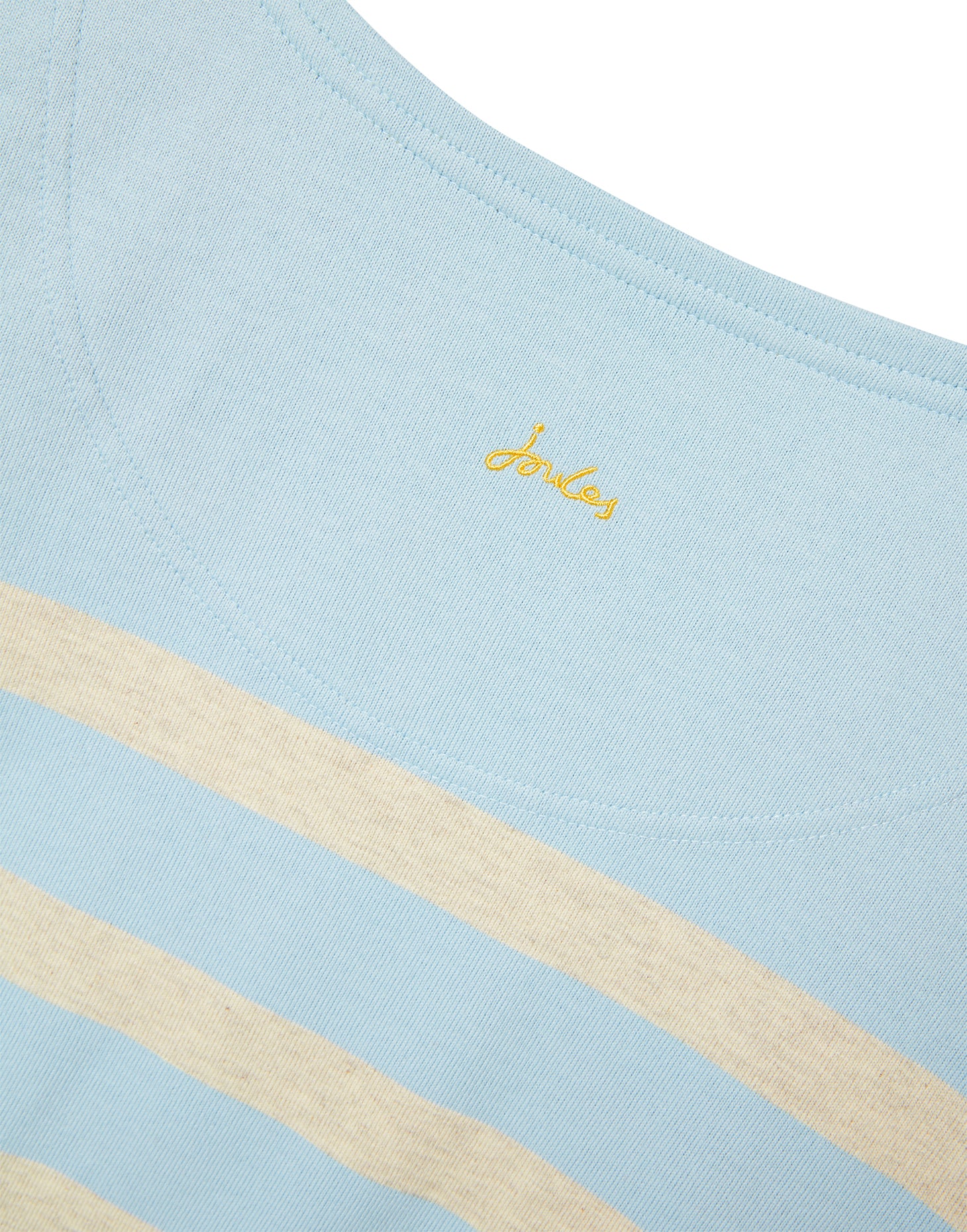 Harbour Stripe Long Sleeve Jersey Top - Blue Stripe