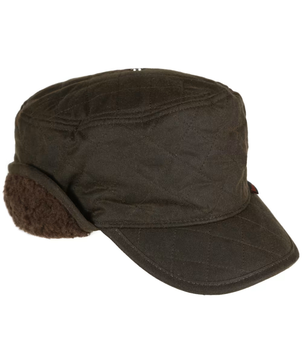 Stanhope Trapper Waxed Hat - Olive