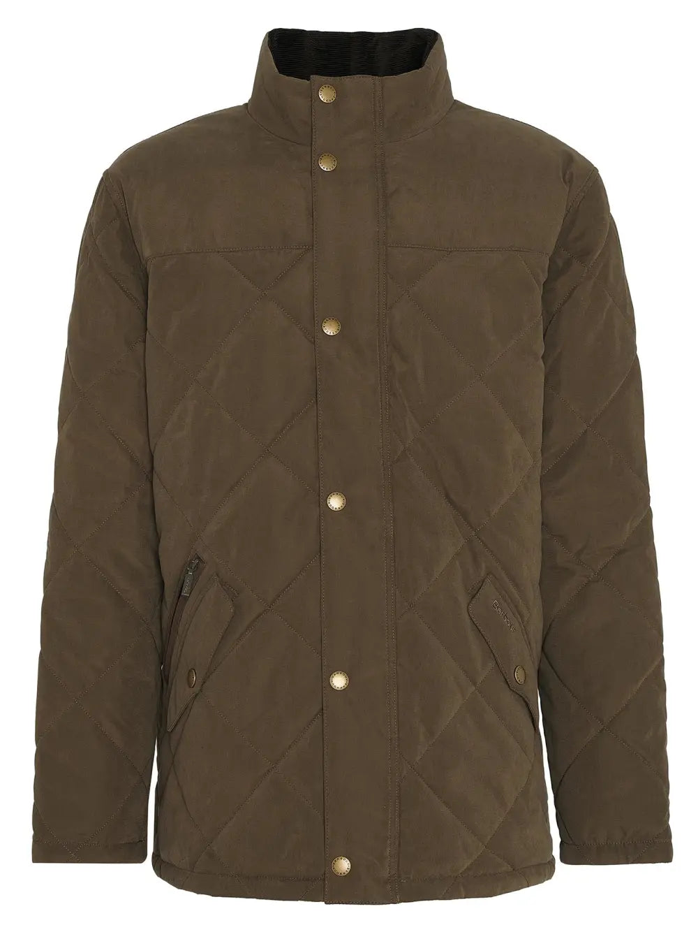 Elter Quilted Jacket - Dark Olive