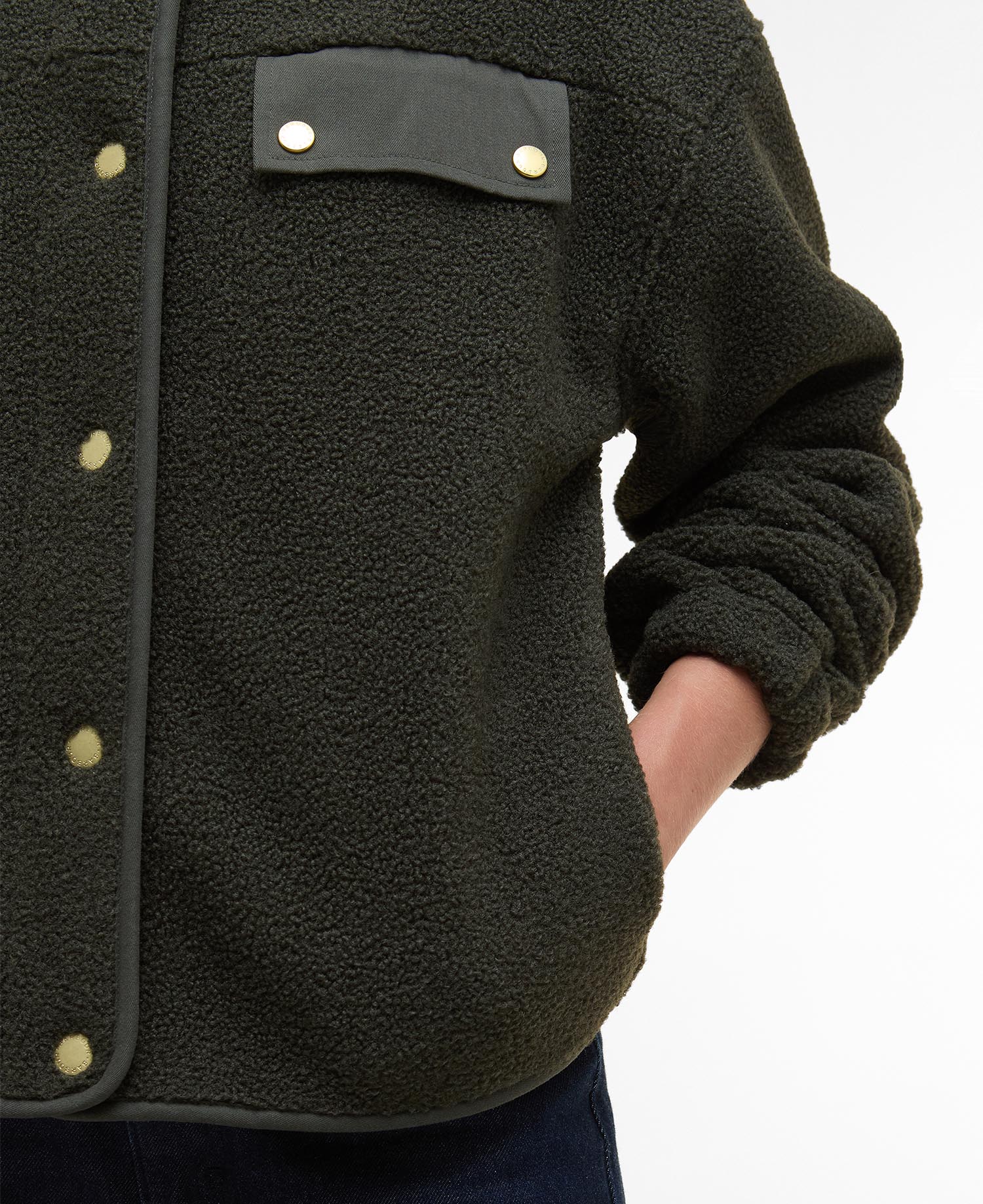 Mabel Fleece - Olive