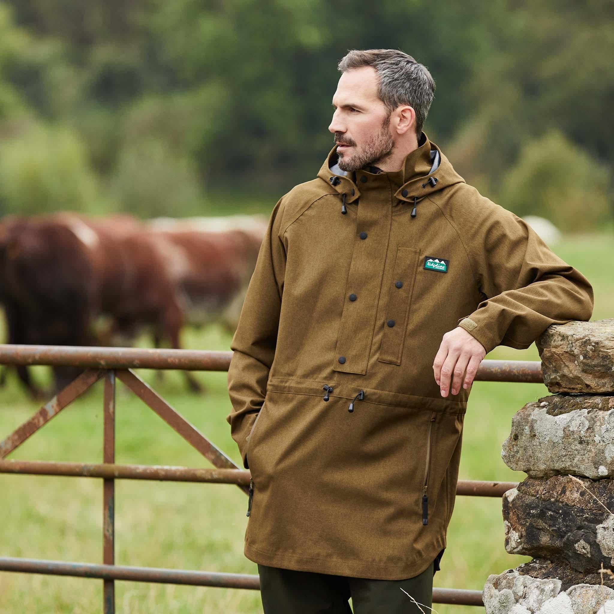 Men's Monsoon Light Smock - Teak