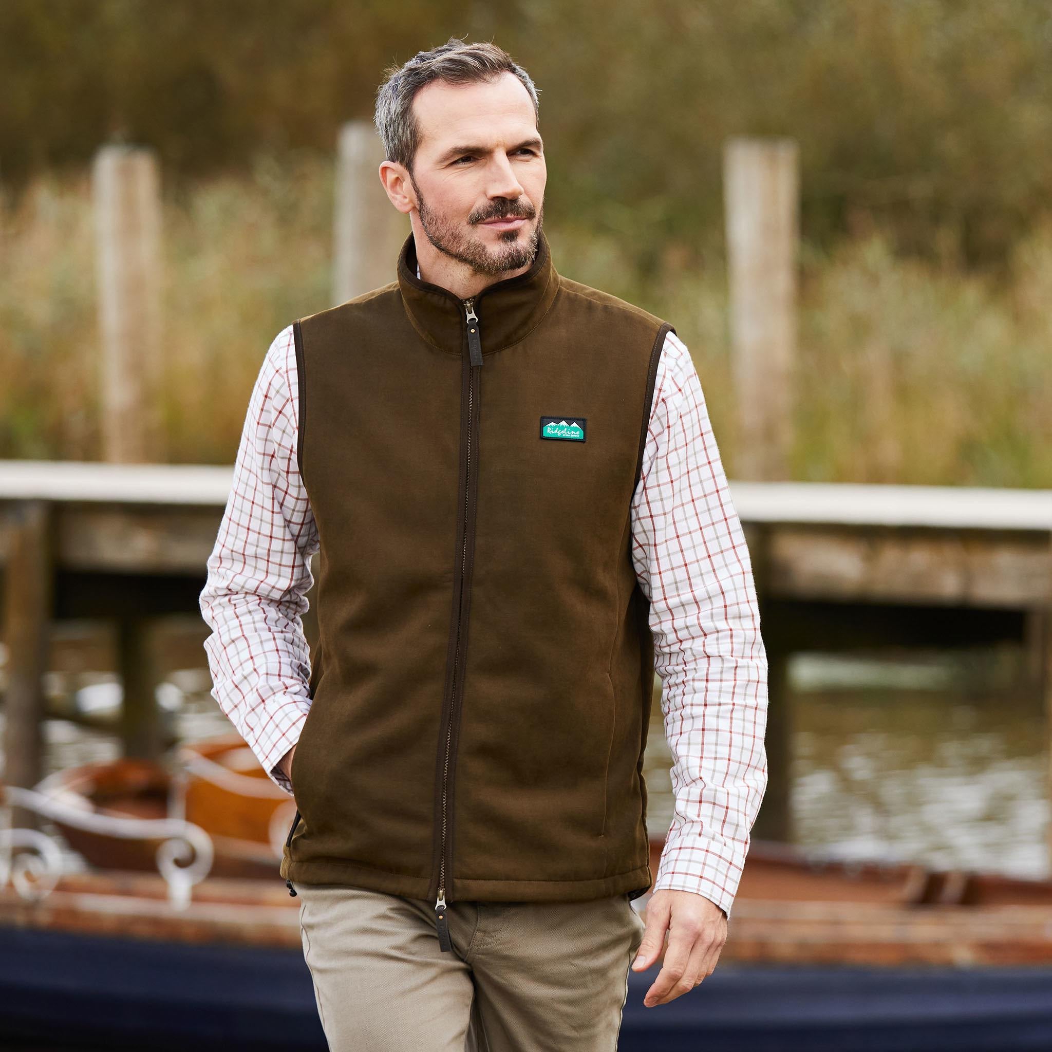 Men's Monarch Gilet - Moody Teak