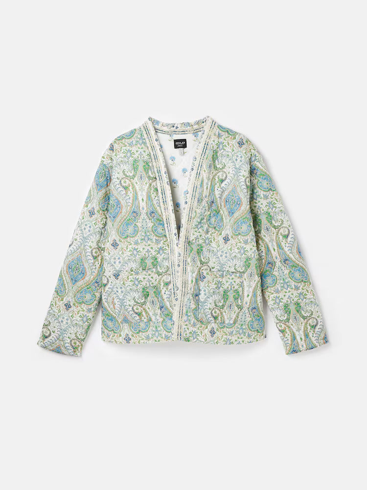 Blakeney Relaxed Fit Paisley Cotton Quilted Jacket
