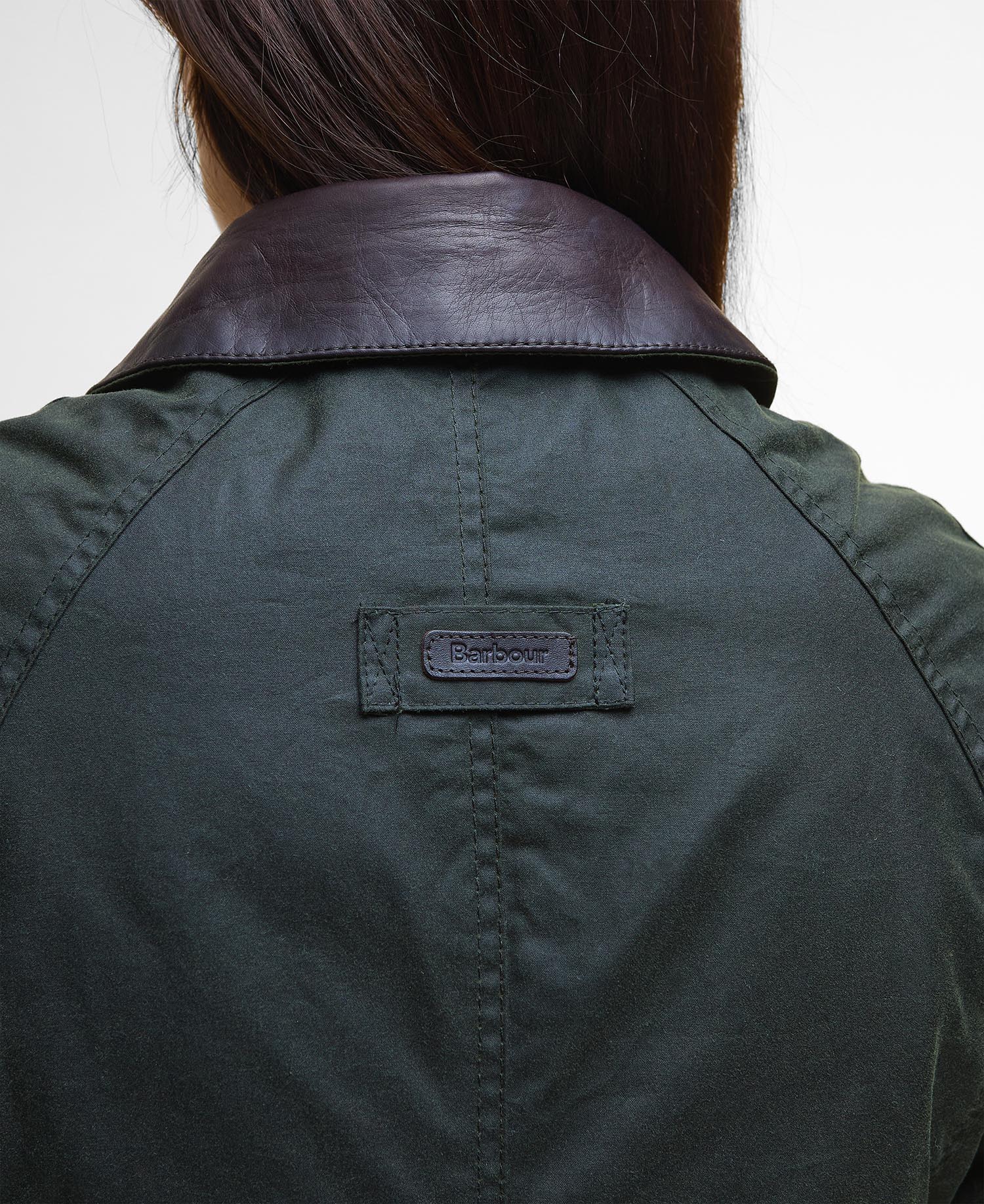 Ivy Waxed Jacket - Fern