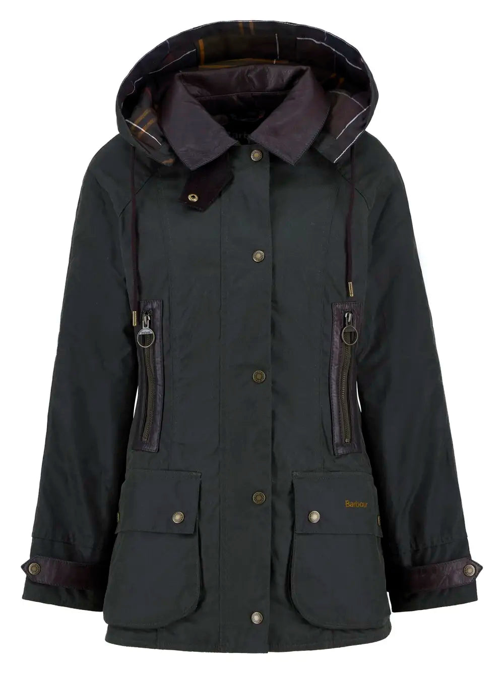 Ivy Waxed Jacket - Fern
