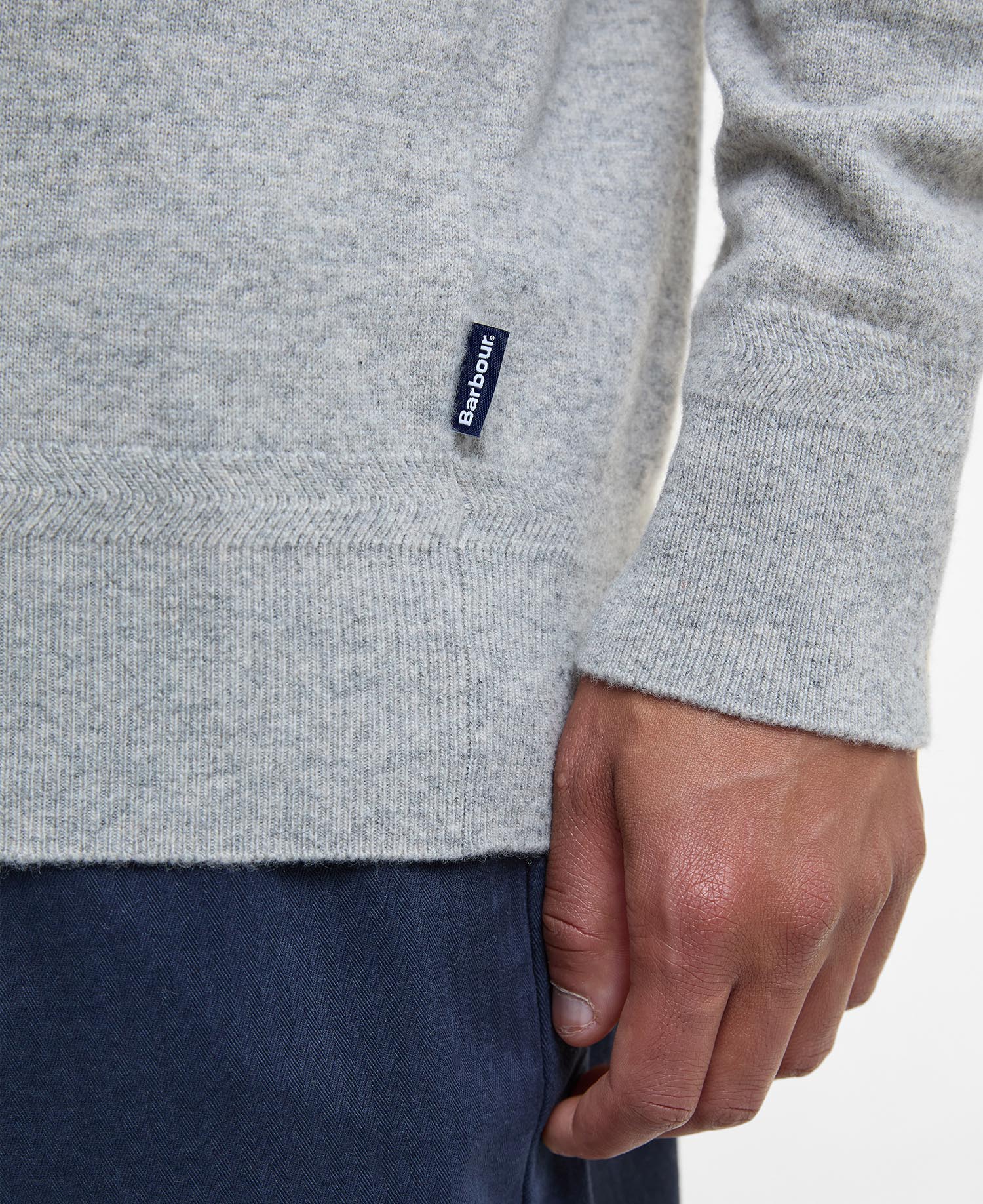 Waterbury Crew Neck Jumper - Mist