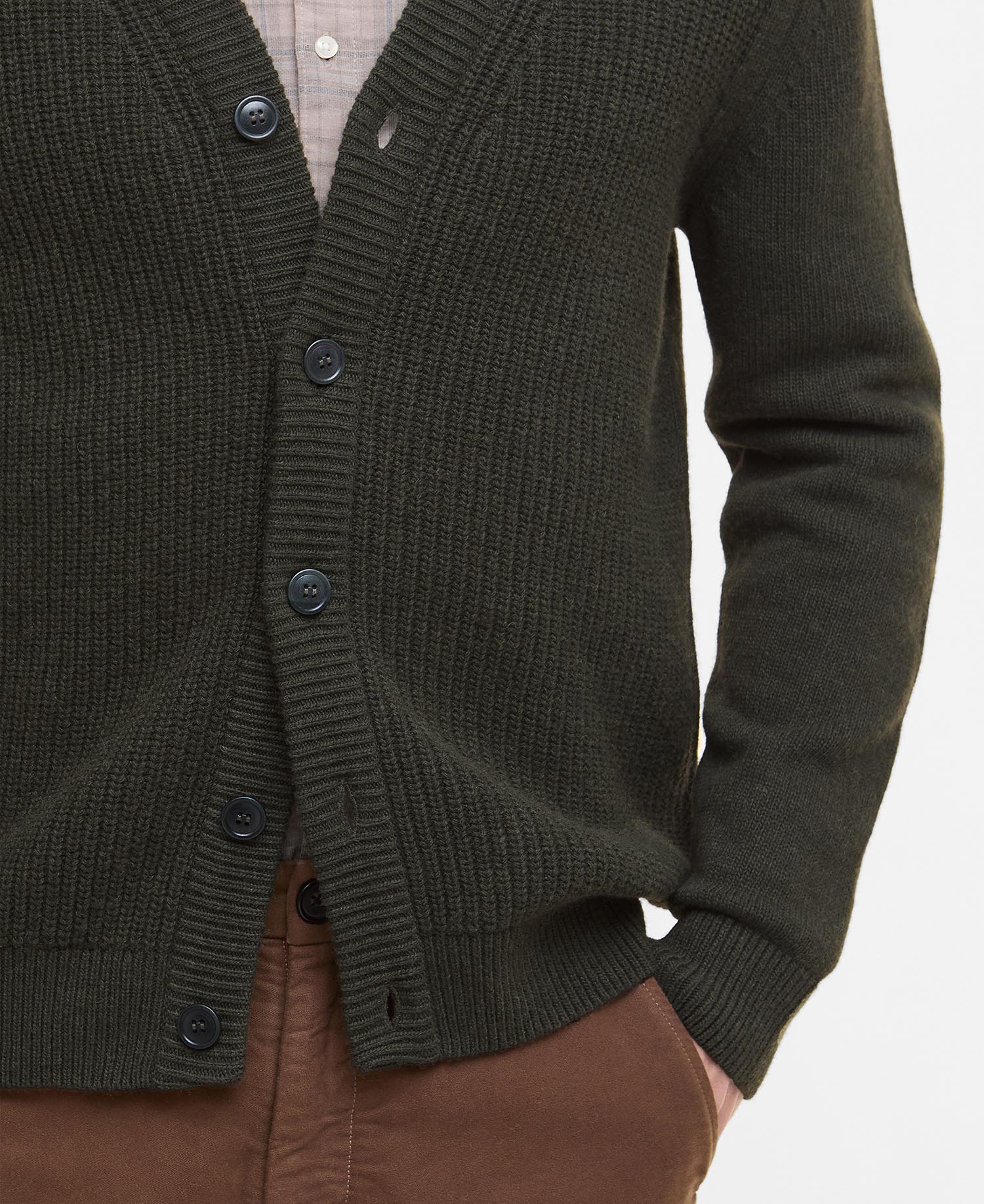 Mainland Cardigan - Olive