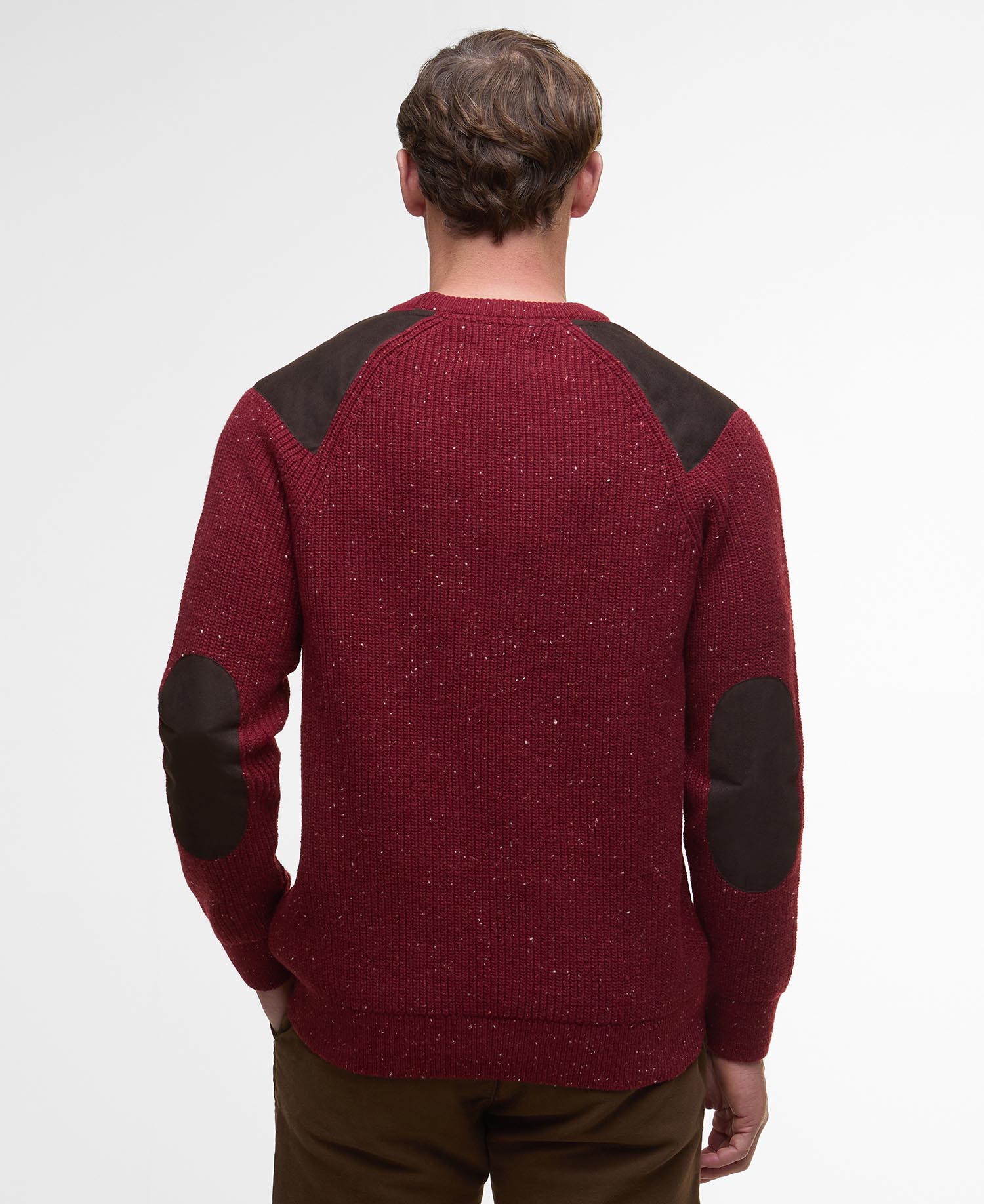 Raisthorpe Crew Neck Jumper - Fired Brick