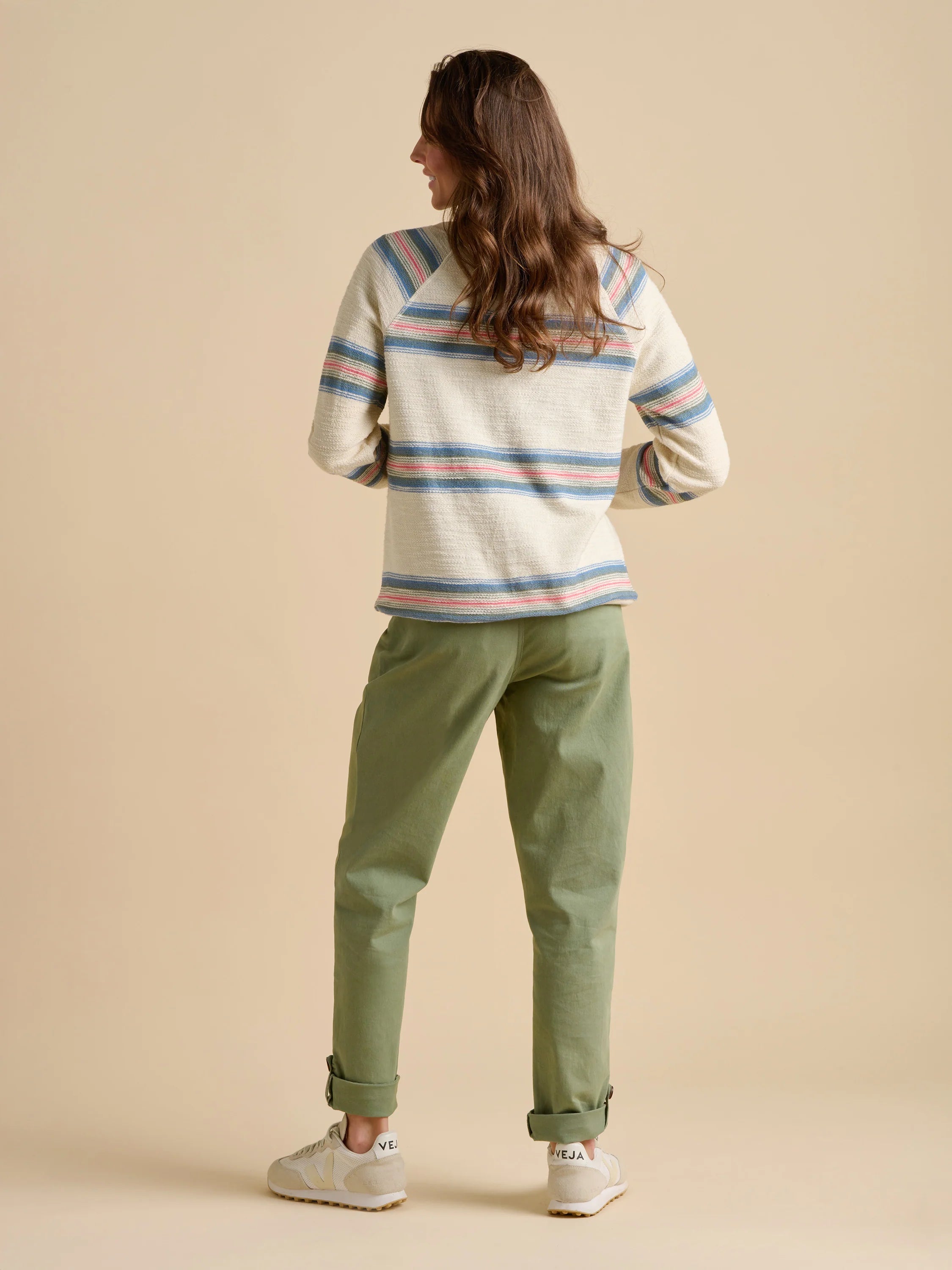 Harbour Stripe Crew Neck Sweatshirt