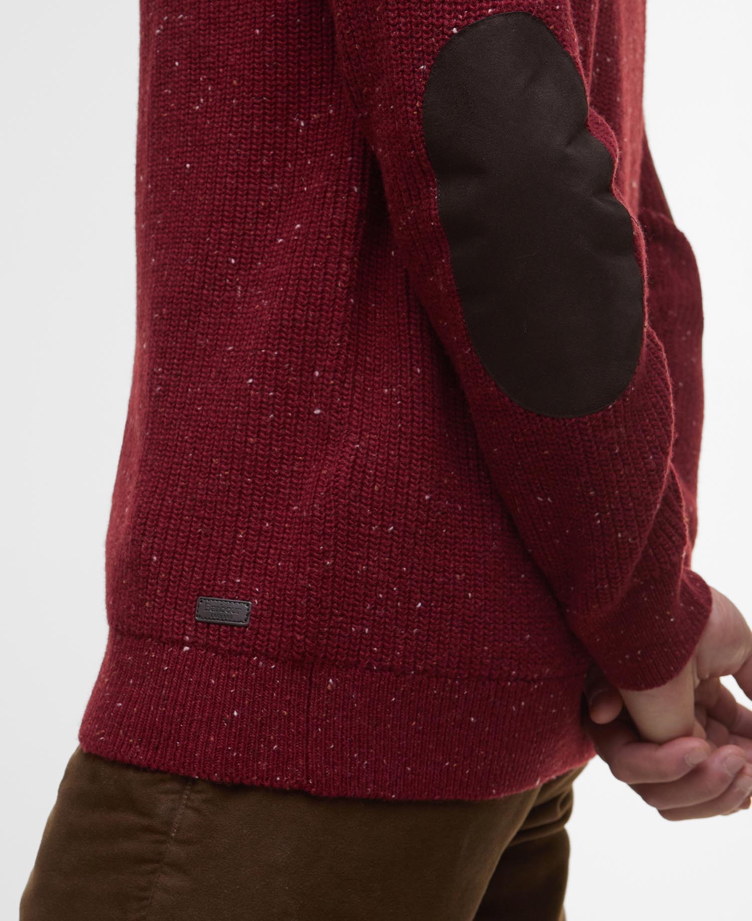 Raisthorpe Crew Neck Jumper - Fired Brick