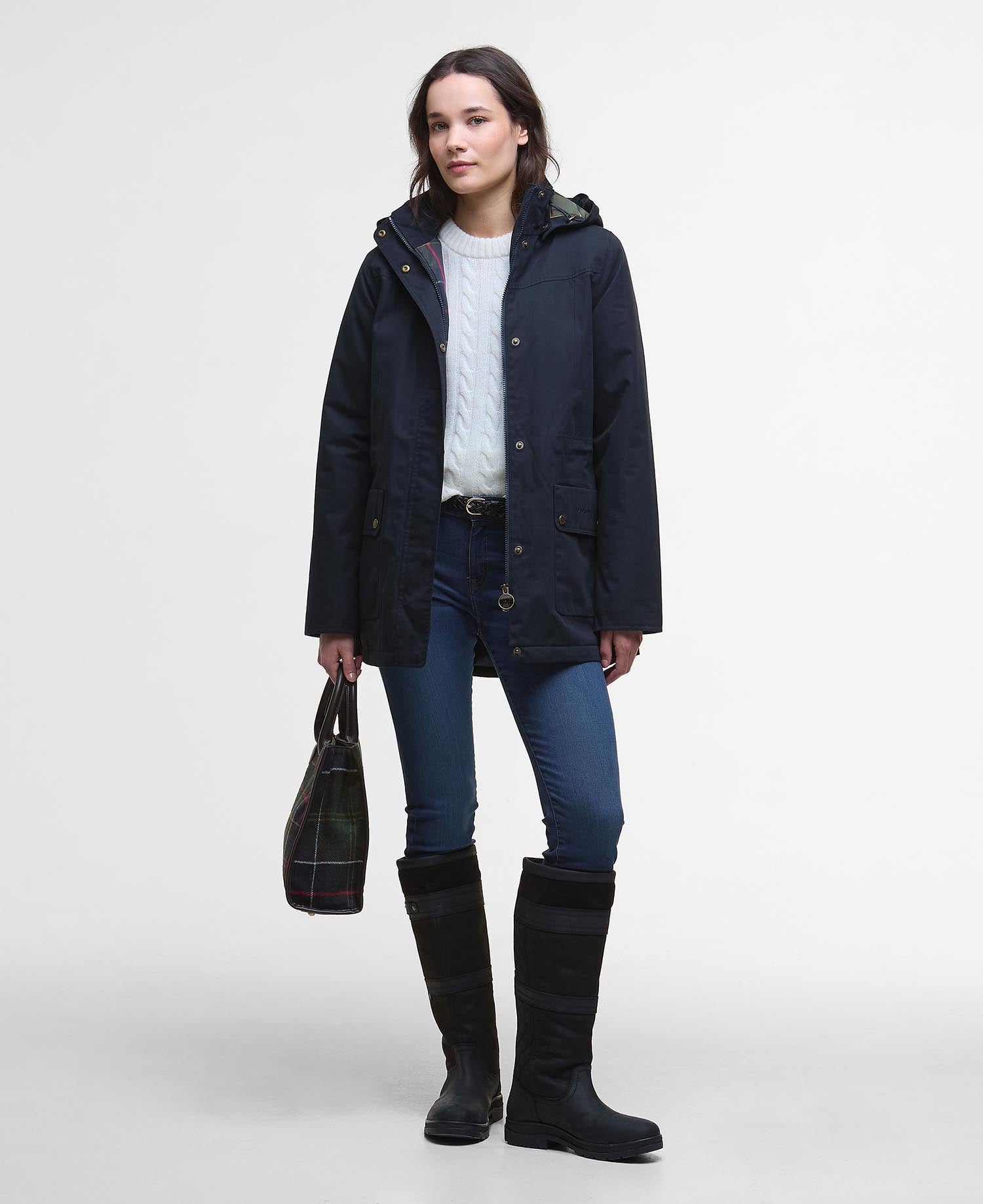 Buttercup Waterproof Jacket - Deep Navy/Classic
