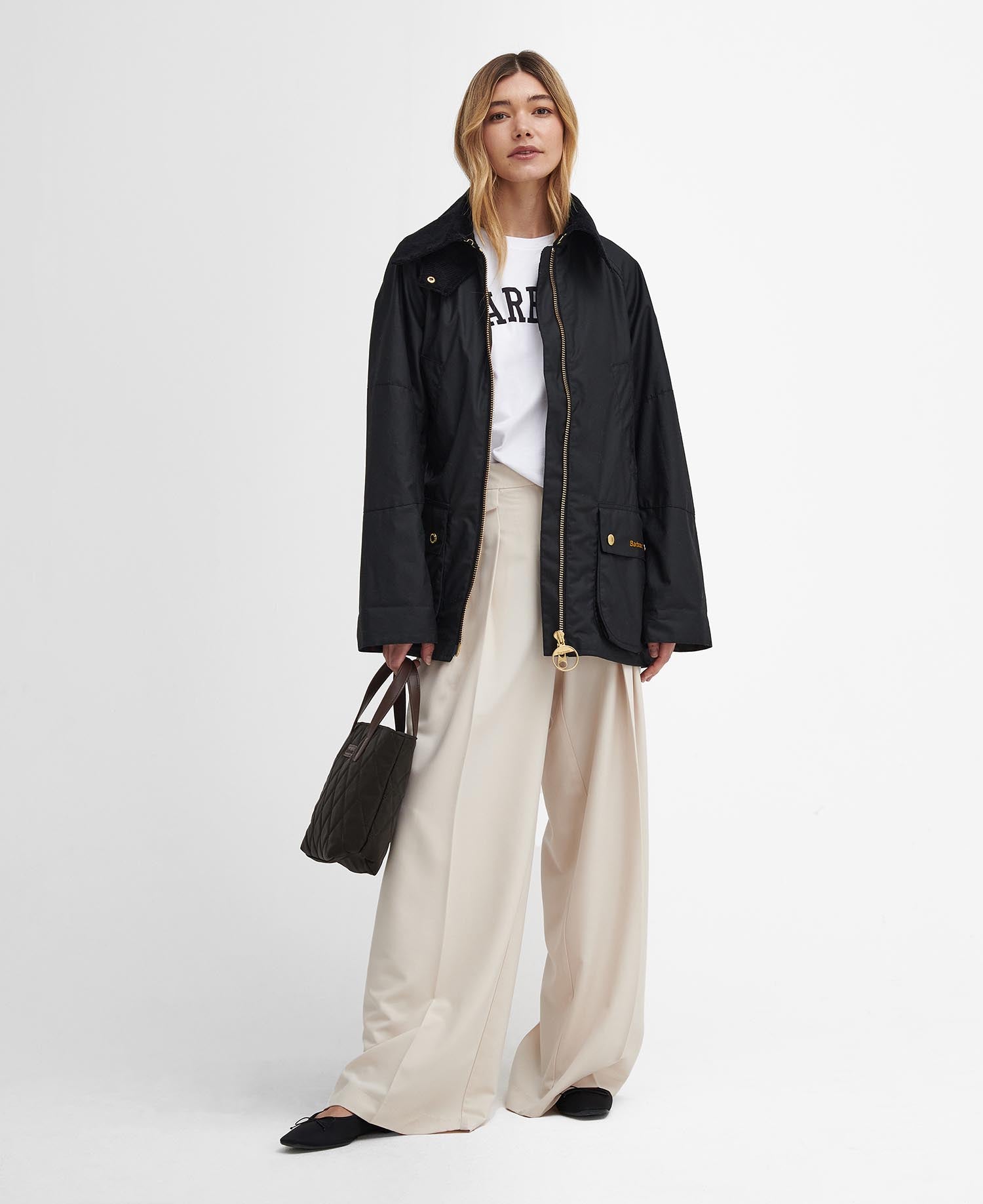 Allerston Waxed Jacket - Black/Classic