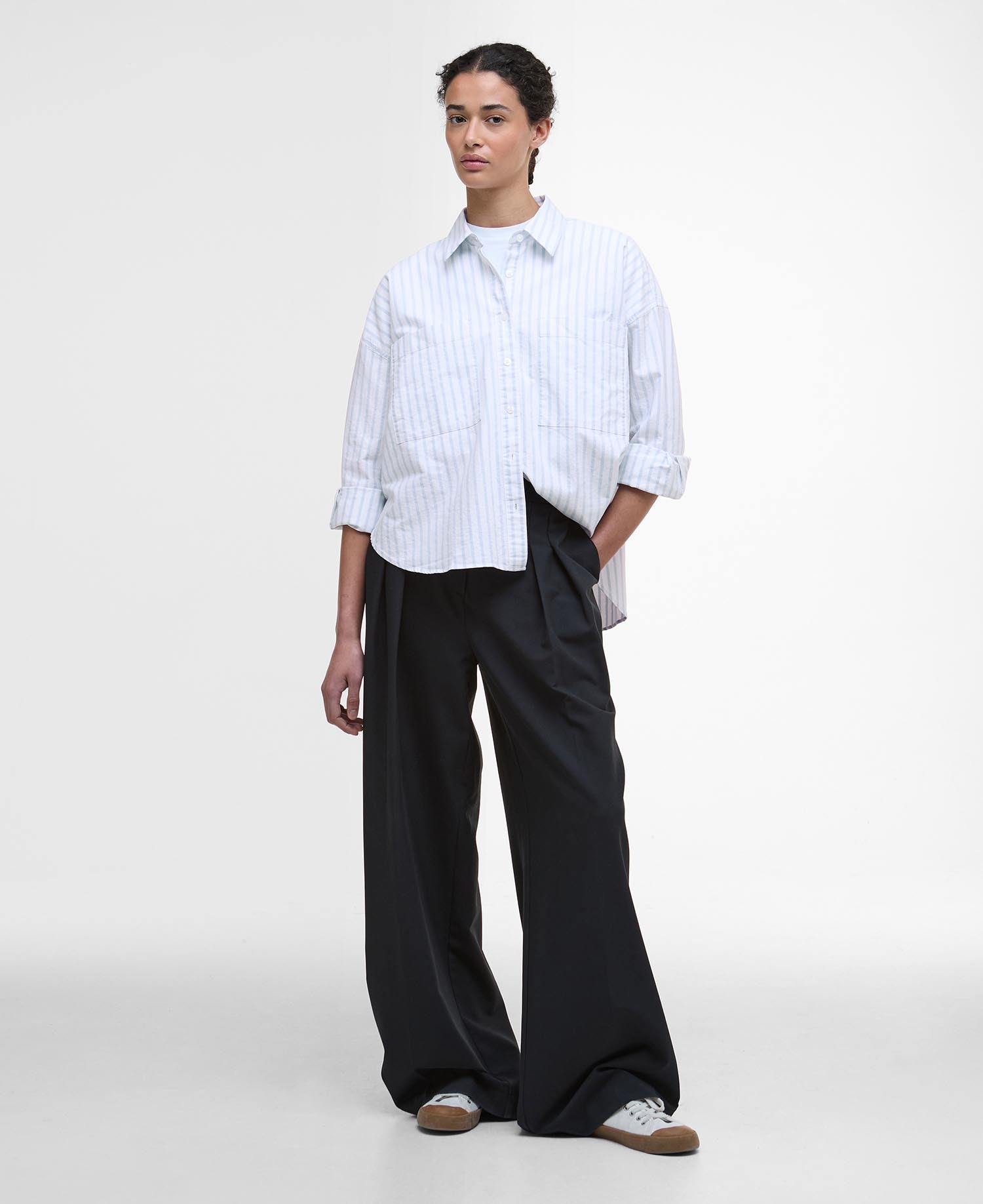 Lavensdale Striped Relaxed Shirt - Chambray Stripe