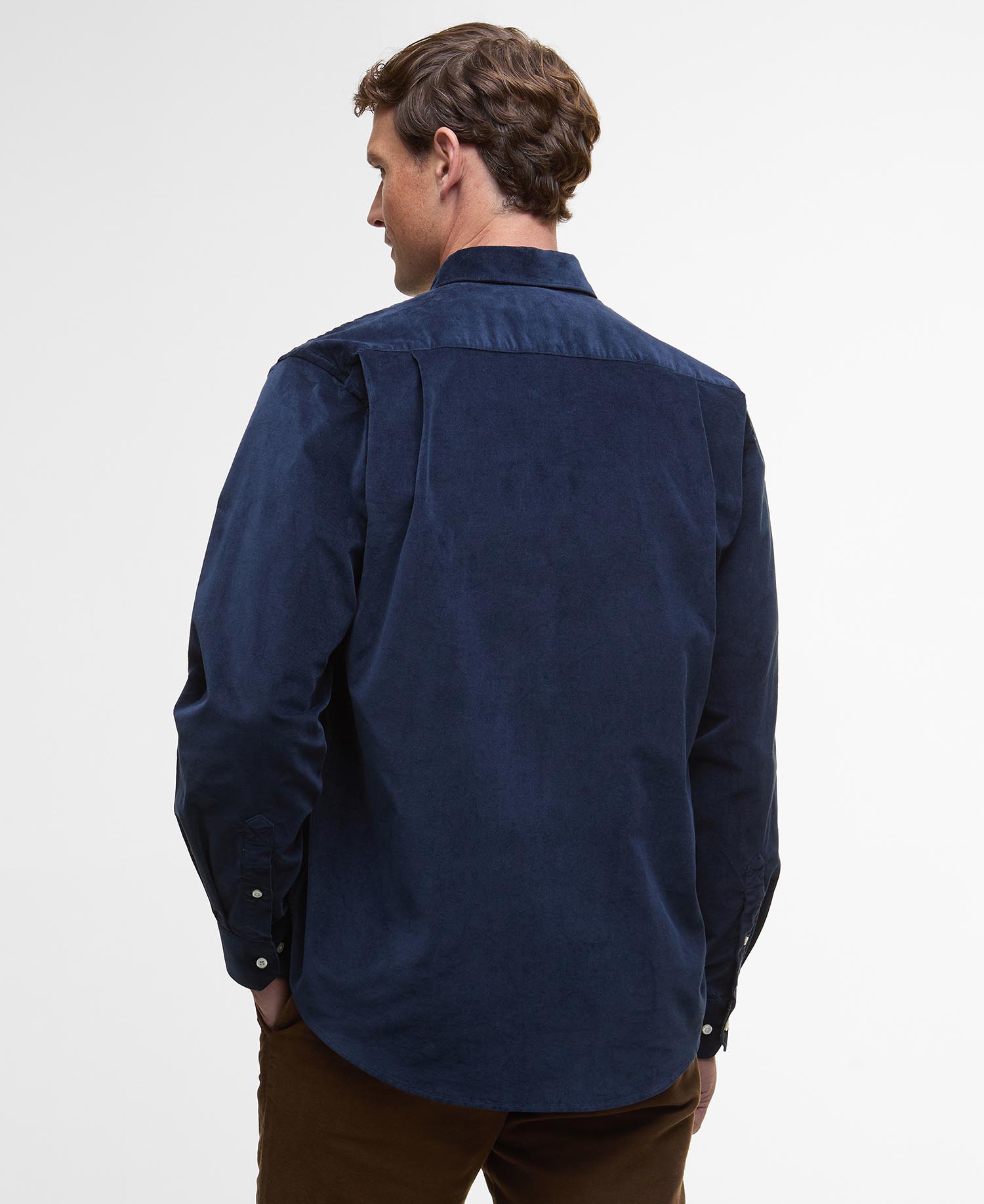 Jesmond Regular Long-Sleeved Shirt - Navy