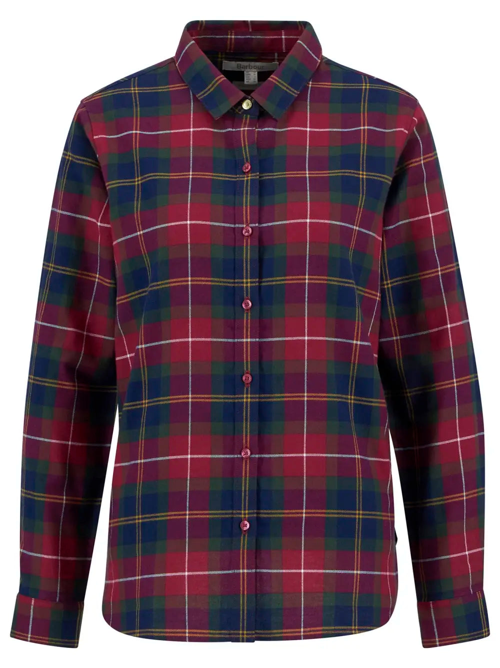 Glades Relaxed Tartan Shirt - Winterberry Tartan