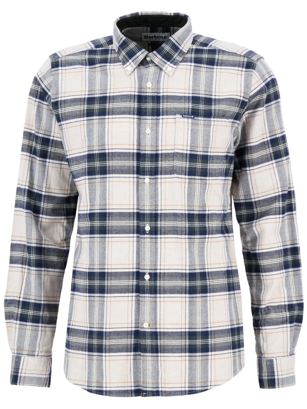Betsom Tailored Long-Sleeved Shirt - Stone Marl