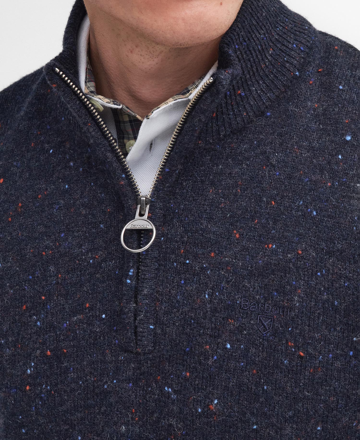 Tainsbury Half-Zip Jumper - Navy