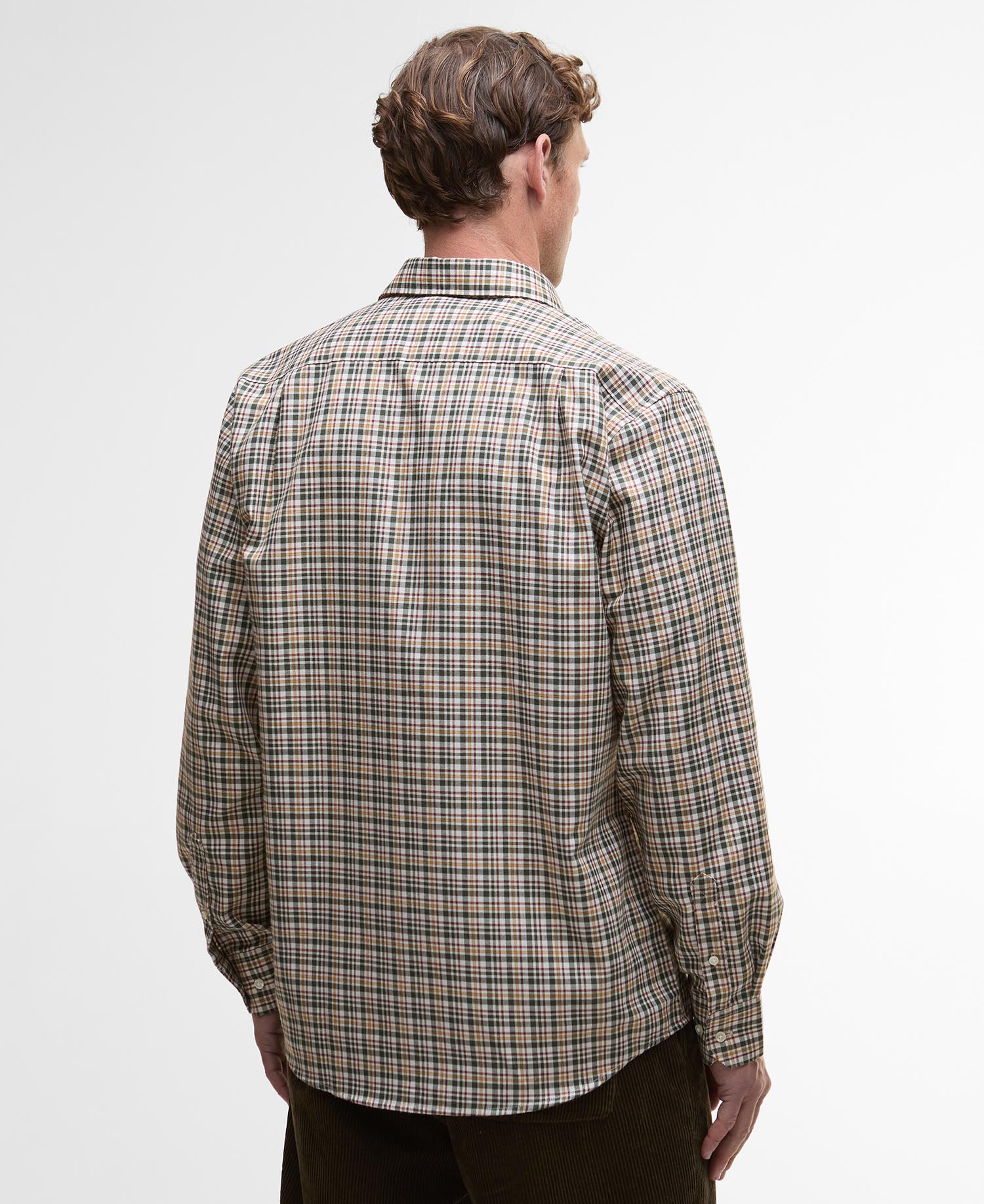Panwell Thermo-Weave Checked Shirt - Olive