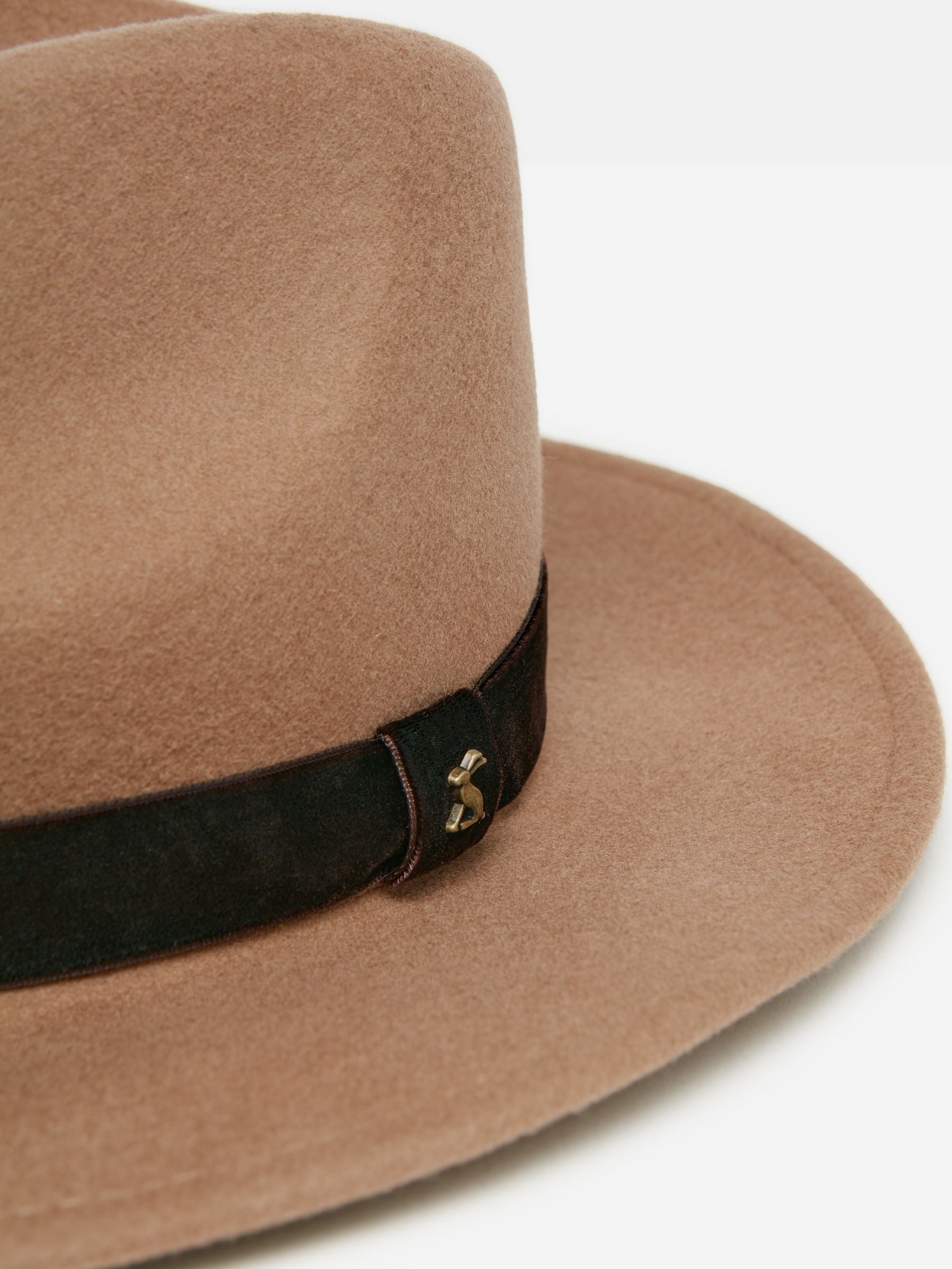 Maude Neutral Wool Fedora