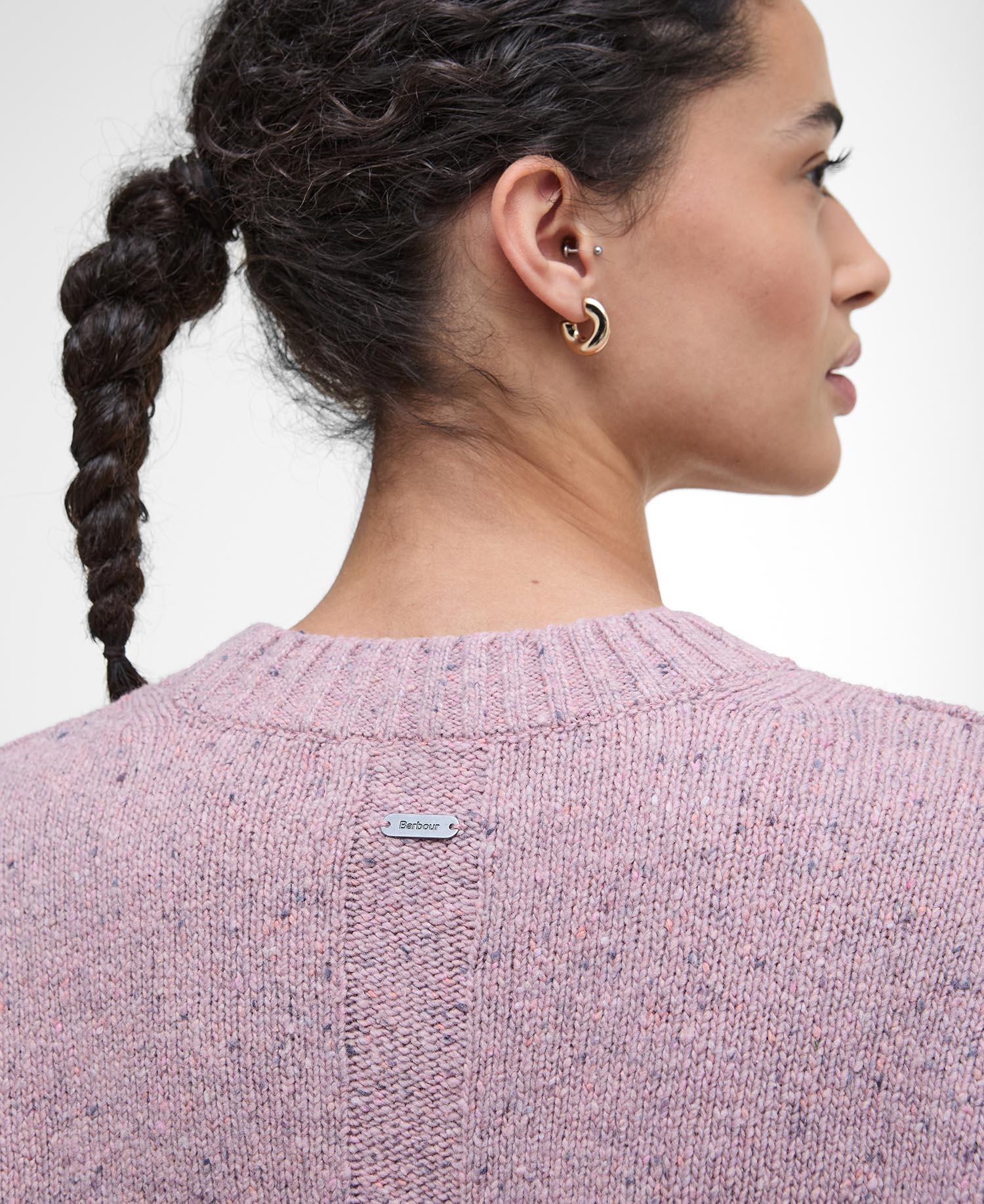 Lavensdale Crew Neck Jumper - Pink Blush