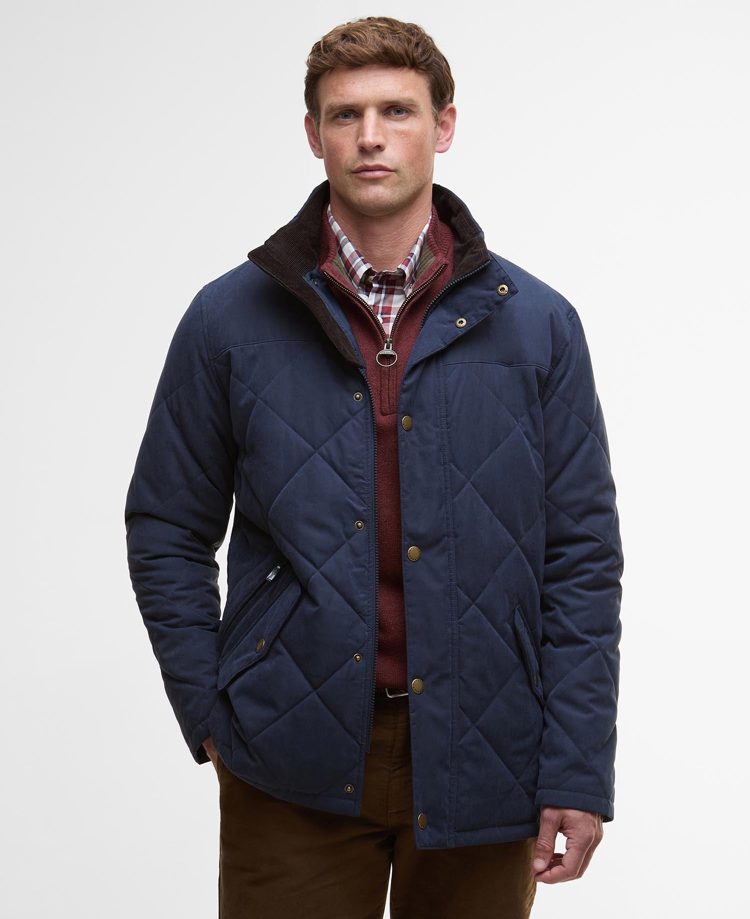 Elter Quilted Jacket - Navy