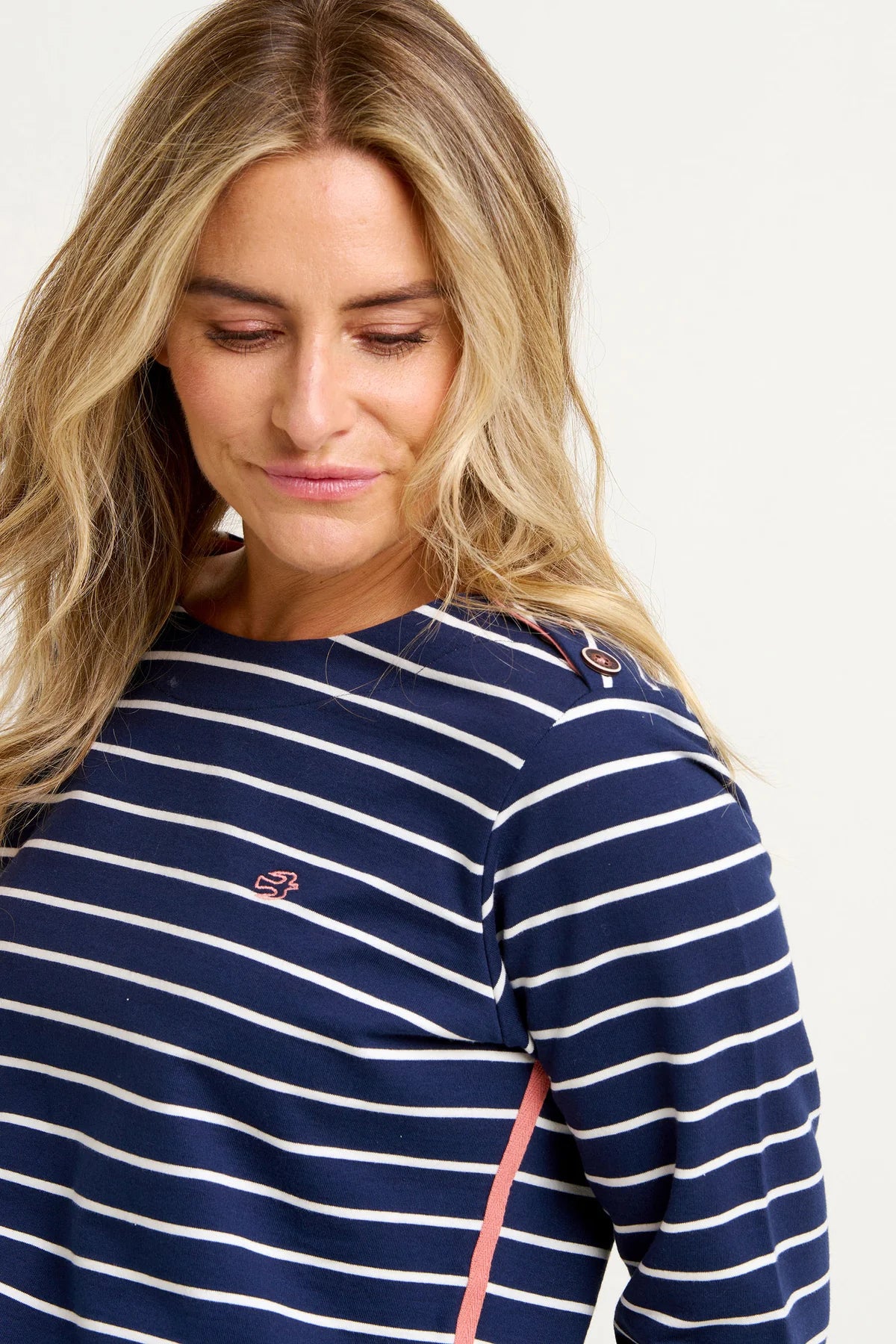 Navy Bella Crew Neck