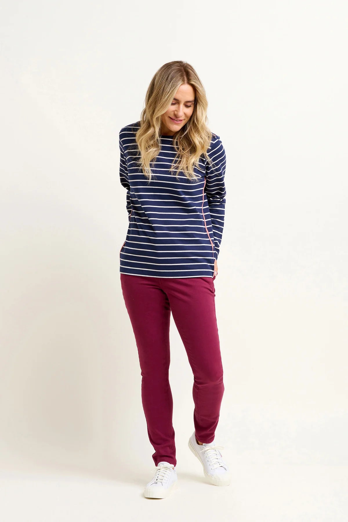 Navy Bella Crew Neck