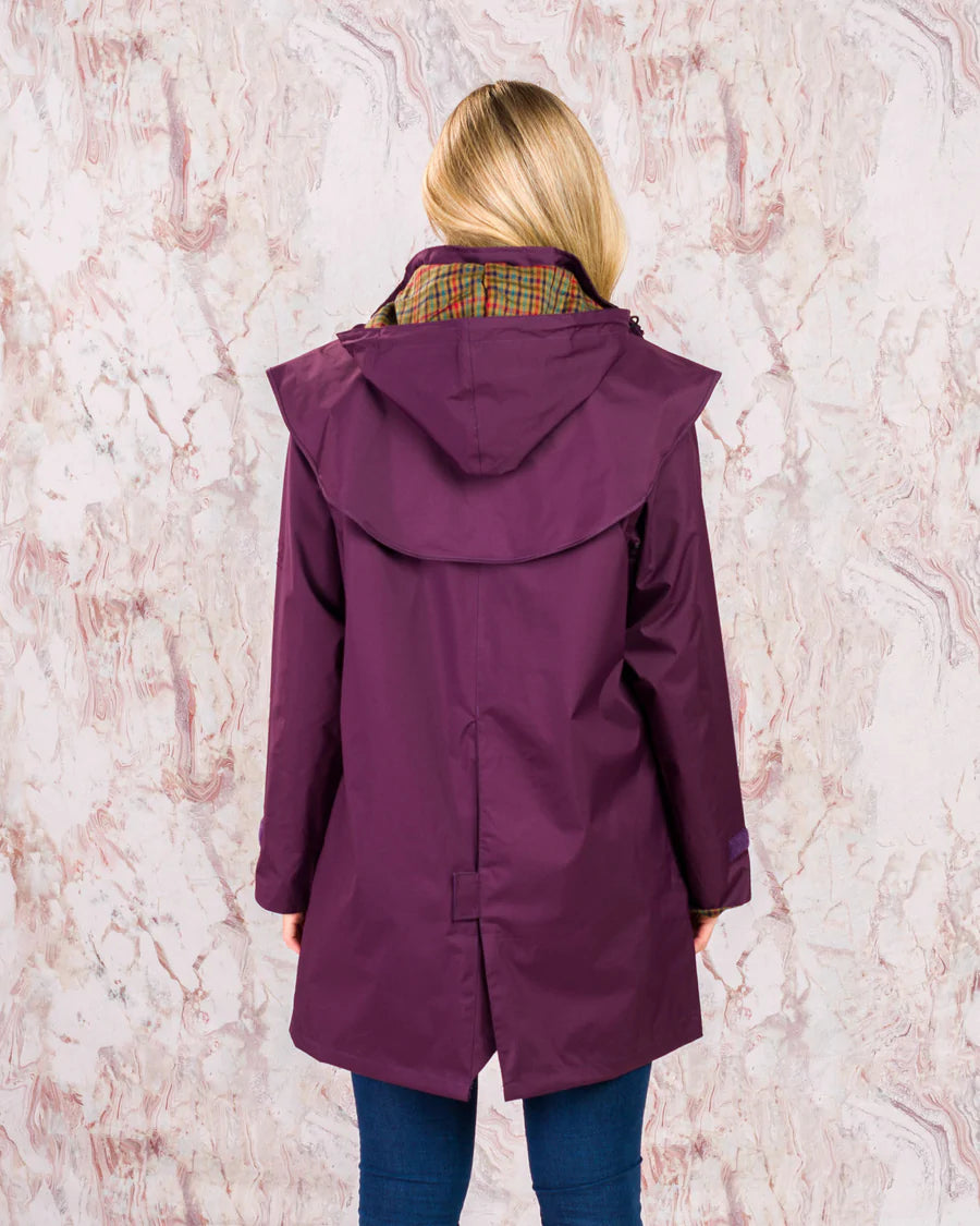 Cotswold Waterproof Coat - Blackberry