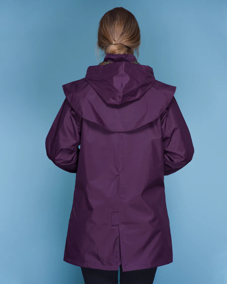 Cotswold Waterproof Coat - Blackberry