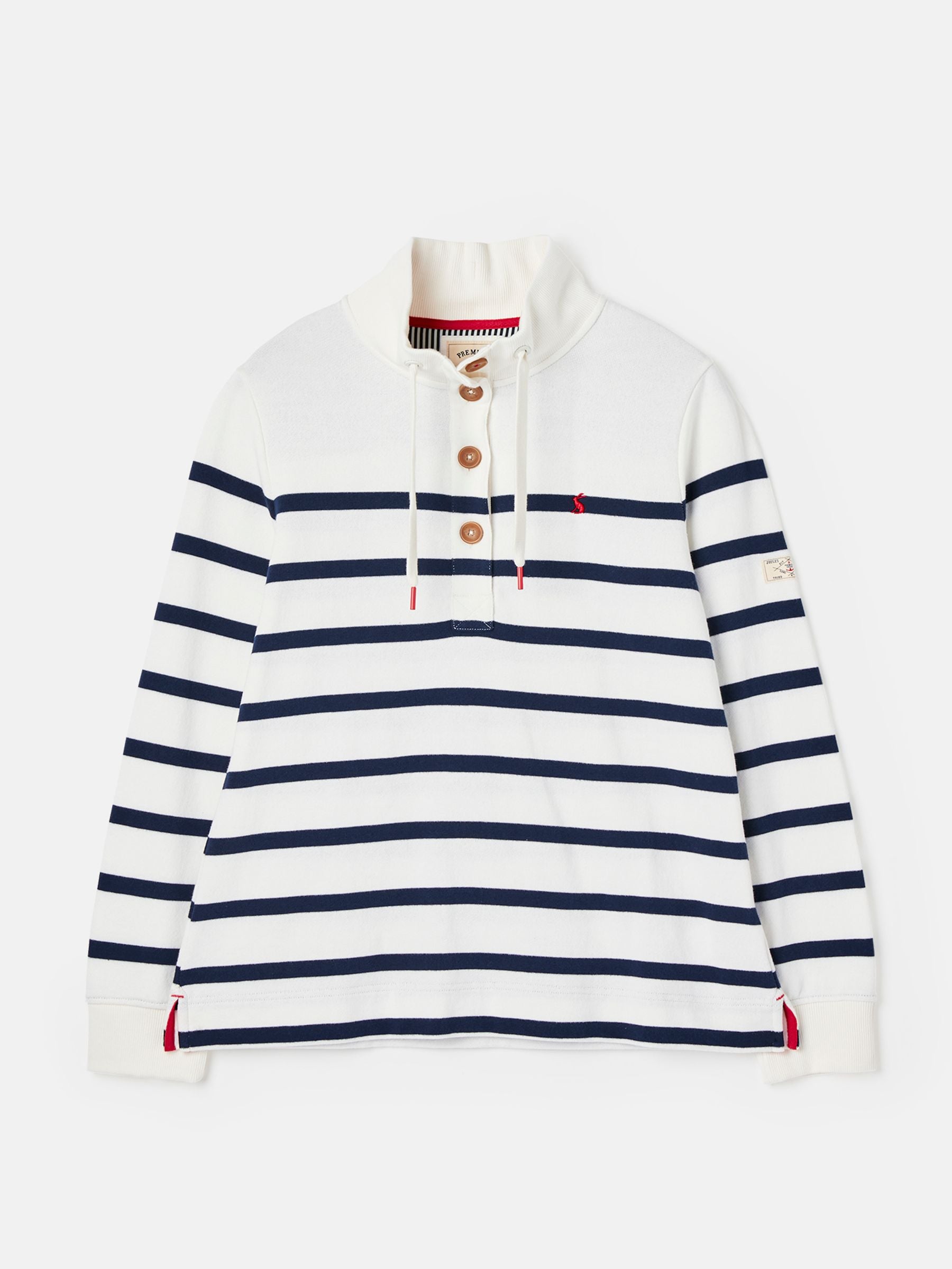 Southwold Sweatshirt - Navy Cream Stripe