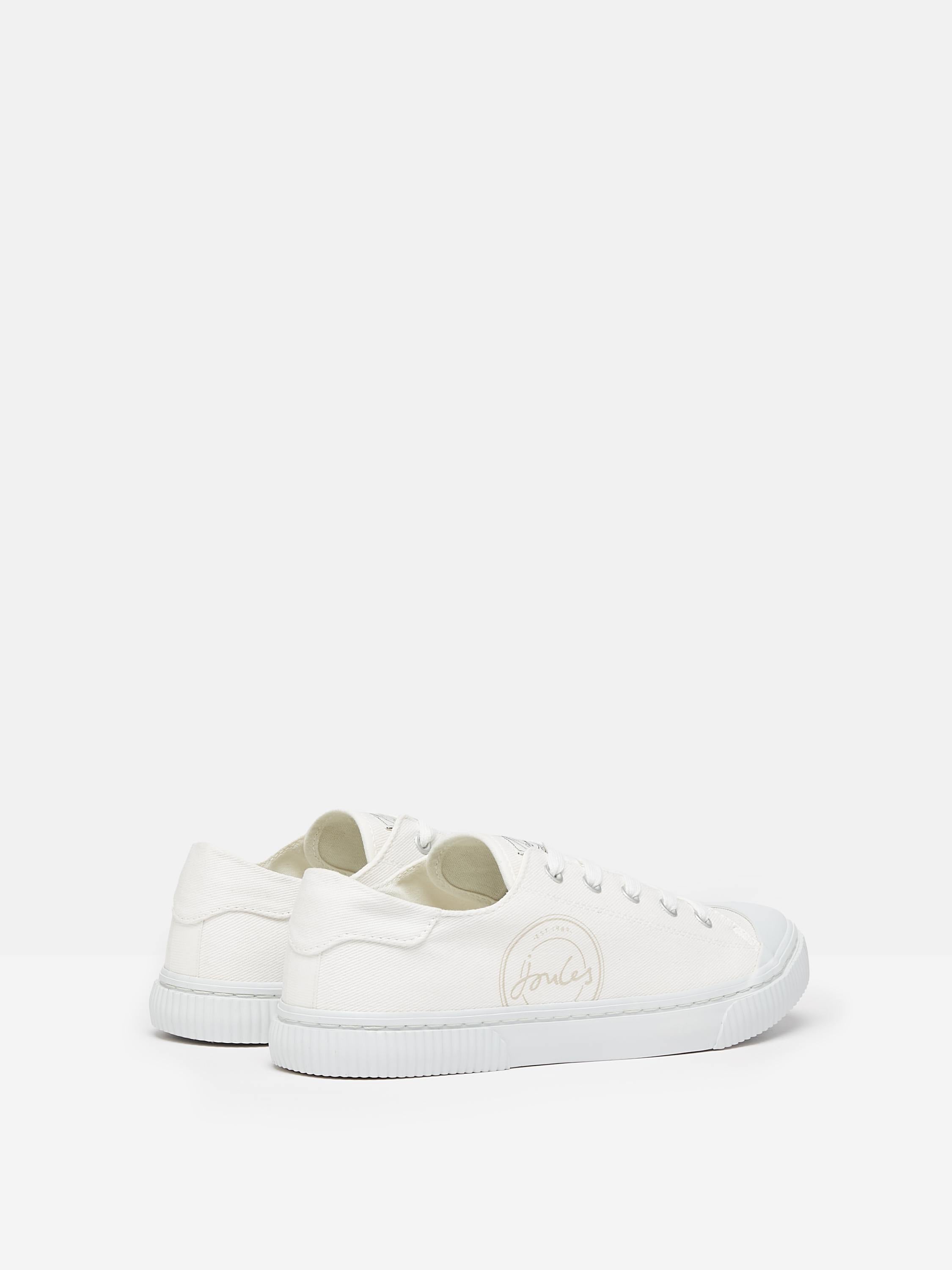 Coast White Canvas Pumps