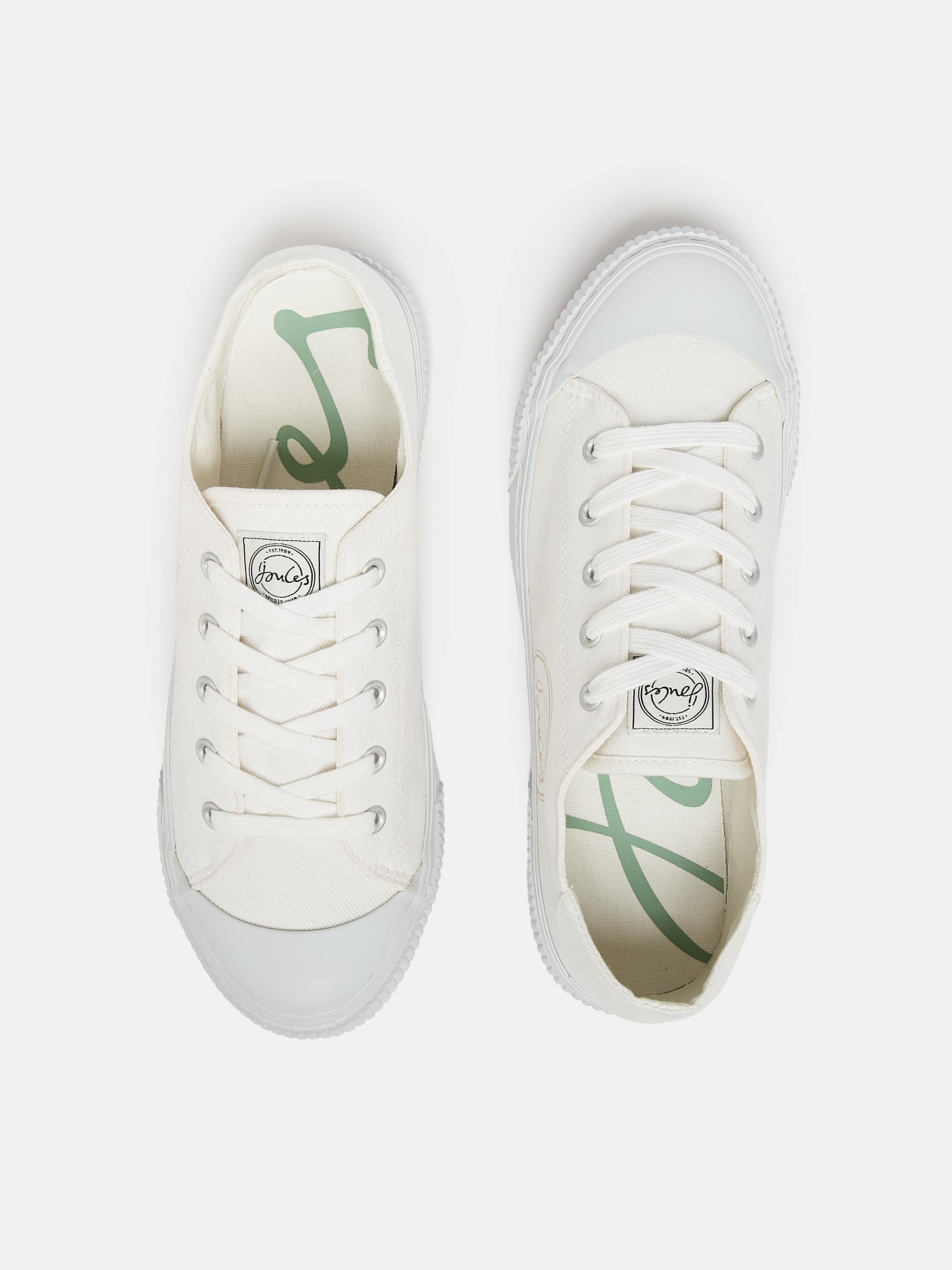 Coast White Canvas Pumps