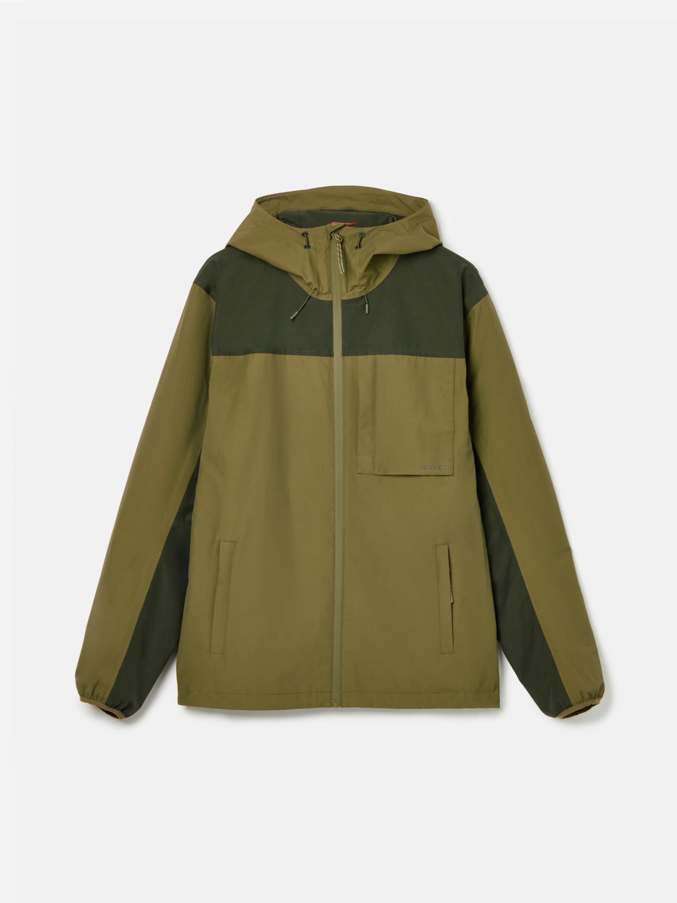 Ayston Green Lightweight Waterproof Coat