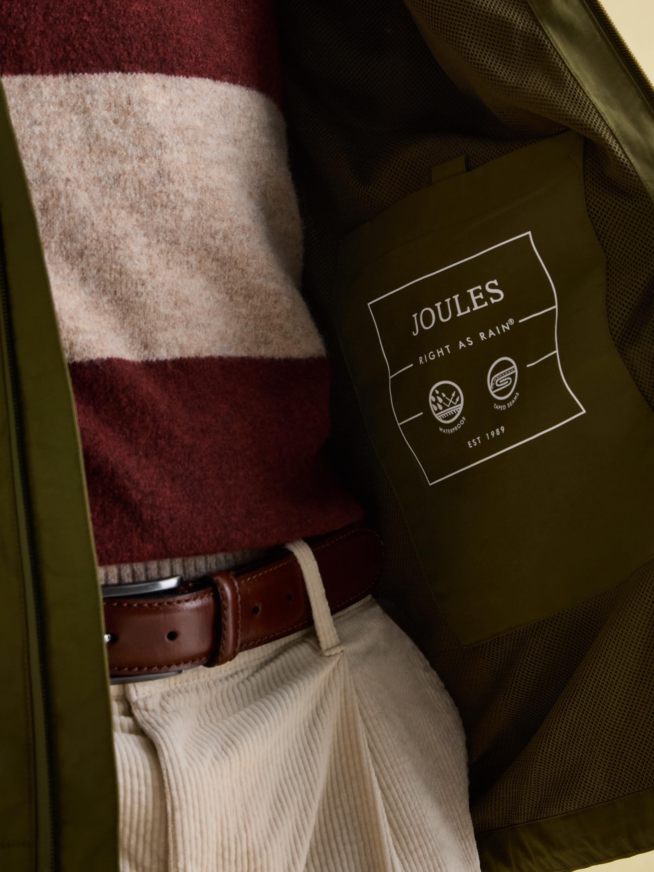 Ayston Green Lightweight Waterproof Coat