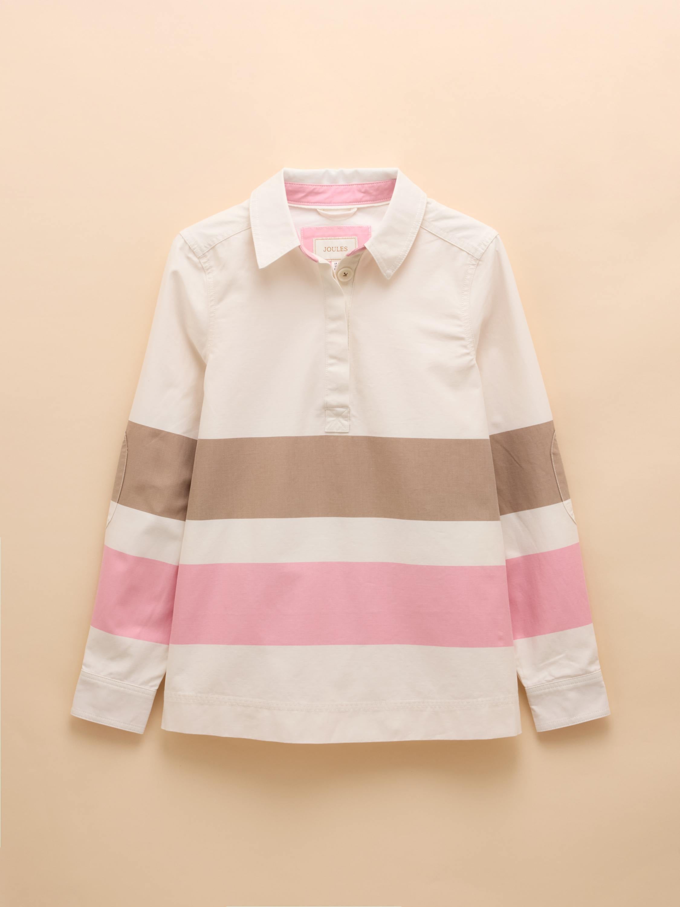 Brinley Tan/Pink Deck Shirt
