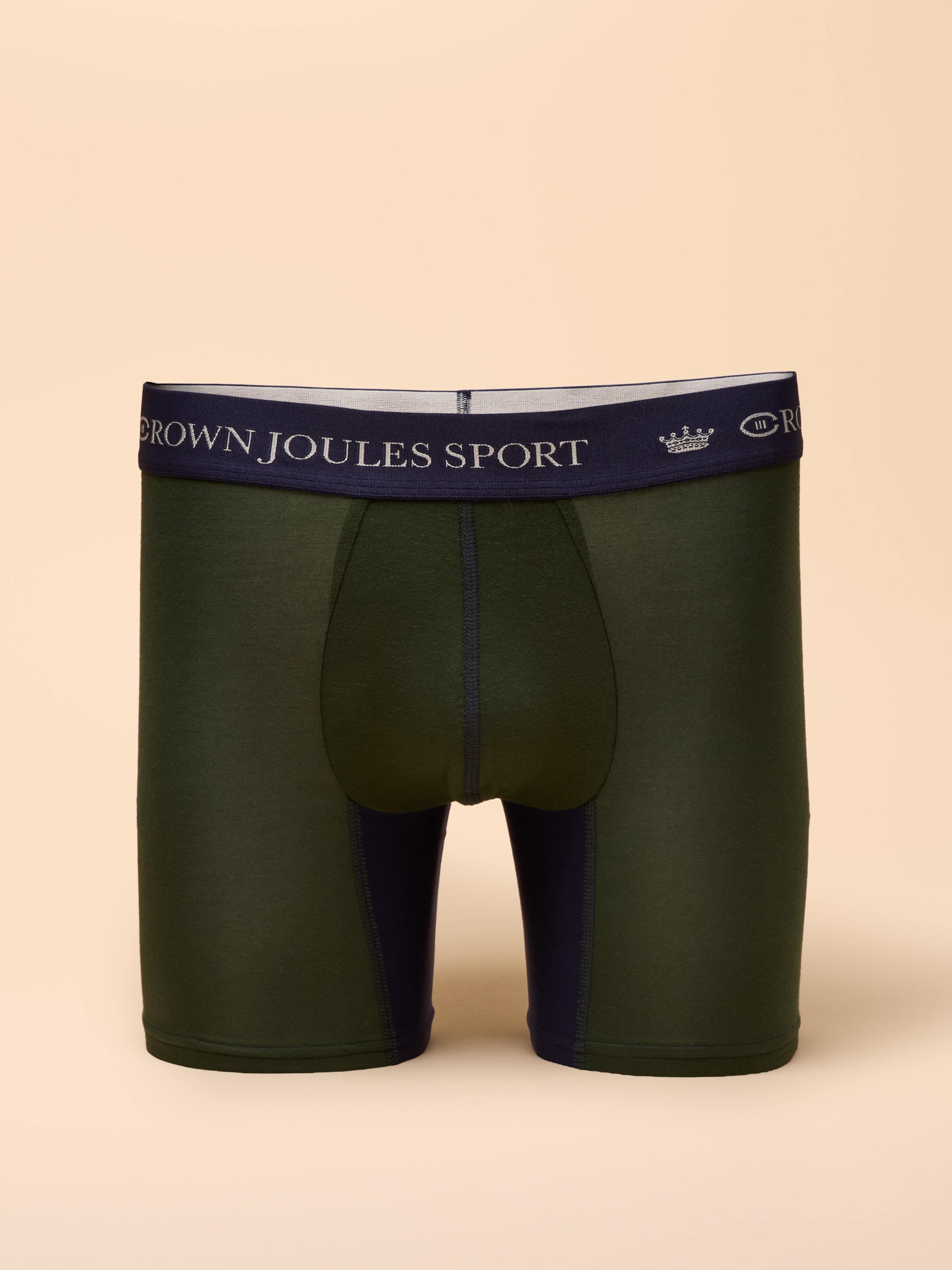 Get A Move On Blue/Green Pack of Two Sports Boxers