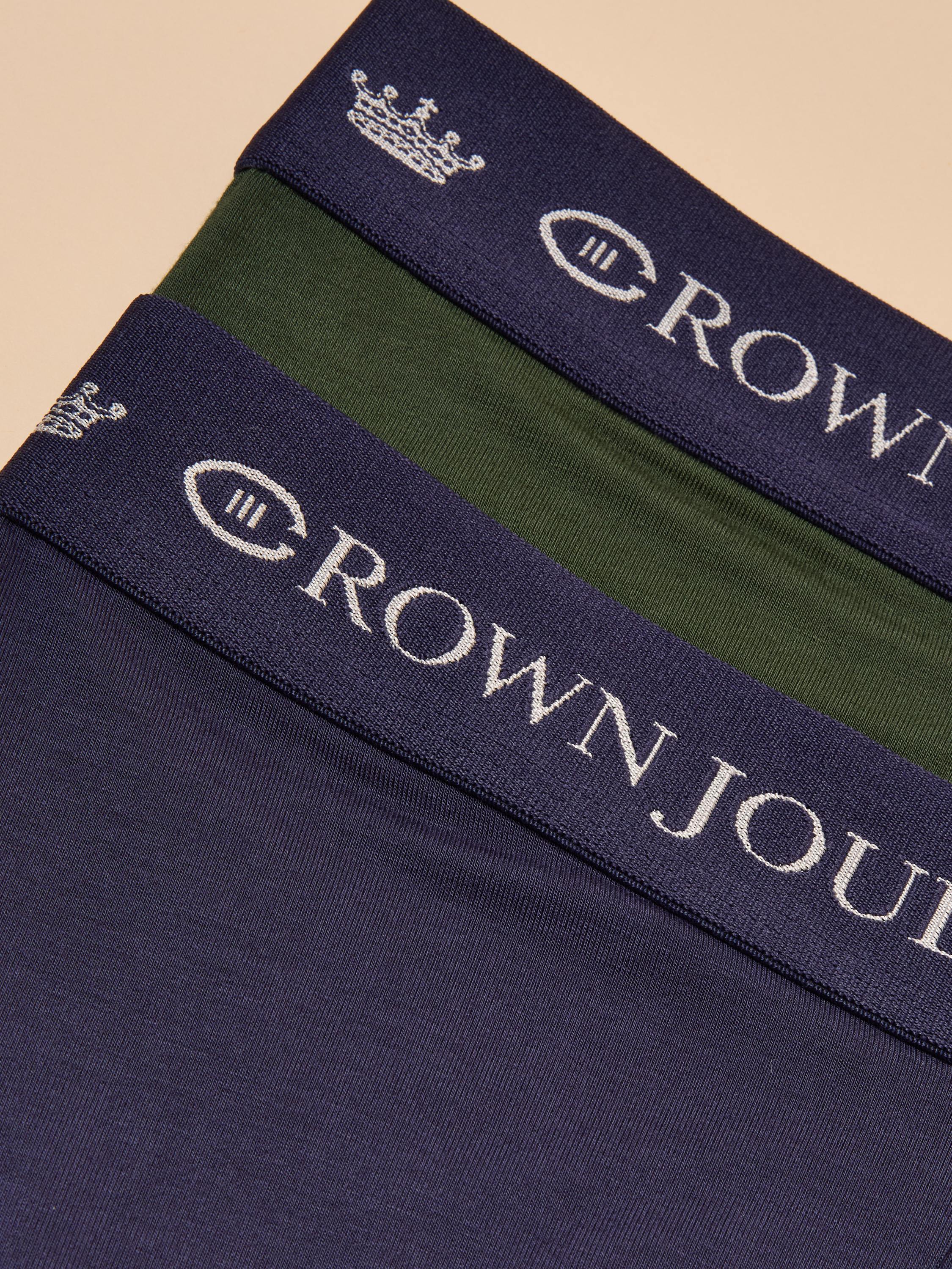 Get A Move On Blue/Green Pack of Two Sports Boxers