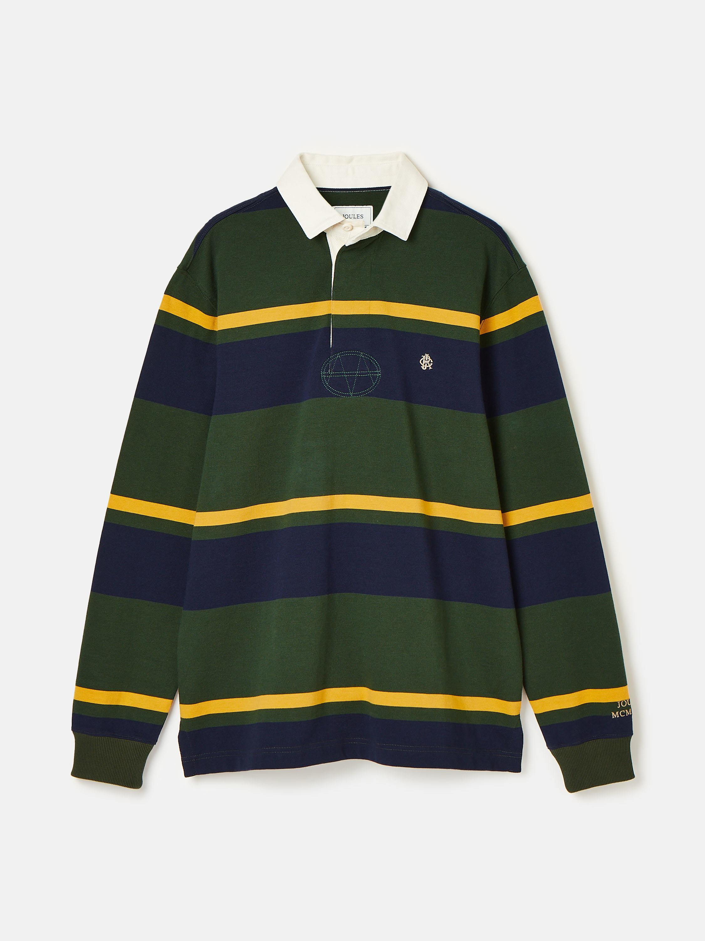 Rugby Club Green & Navy Shirt