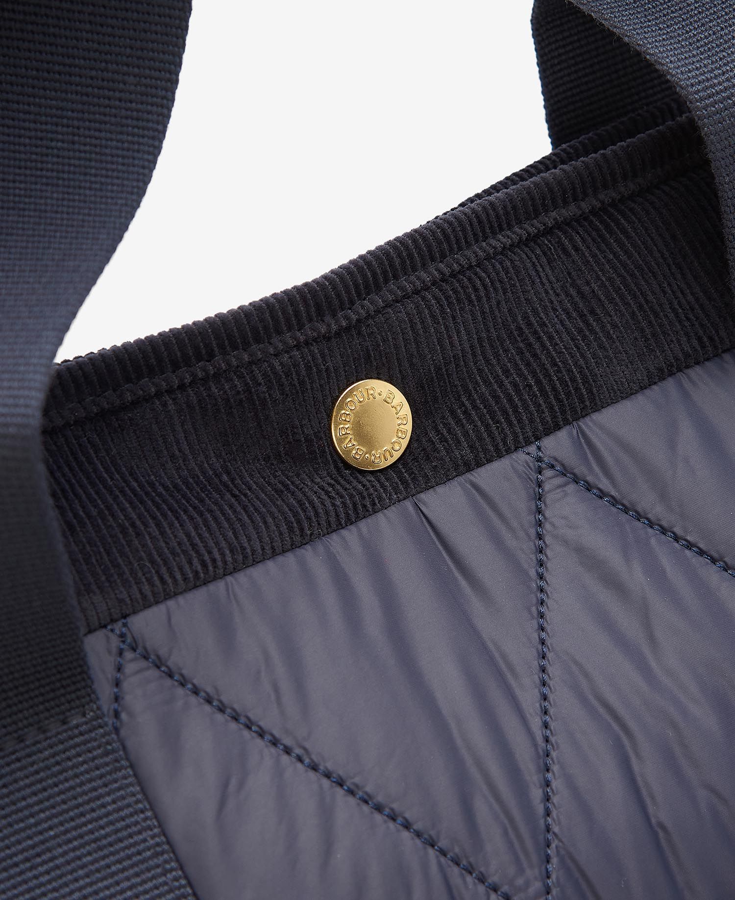 Healy Quilted Tote Bag - Classic Navy