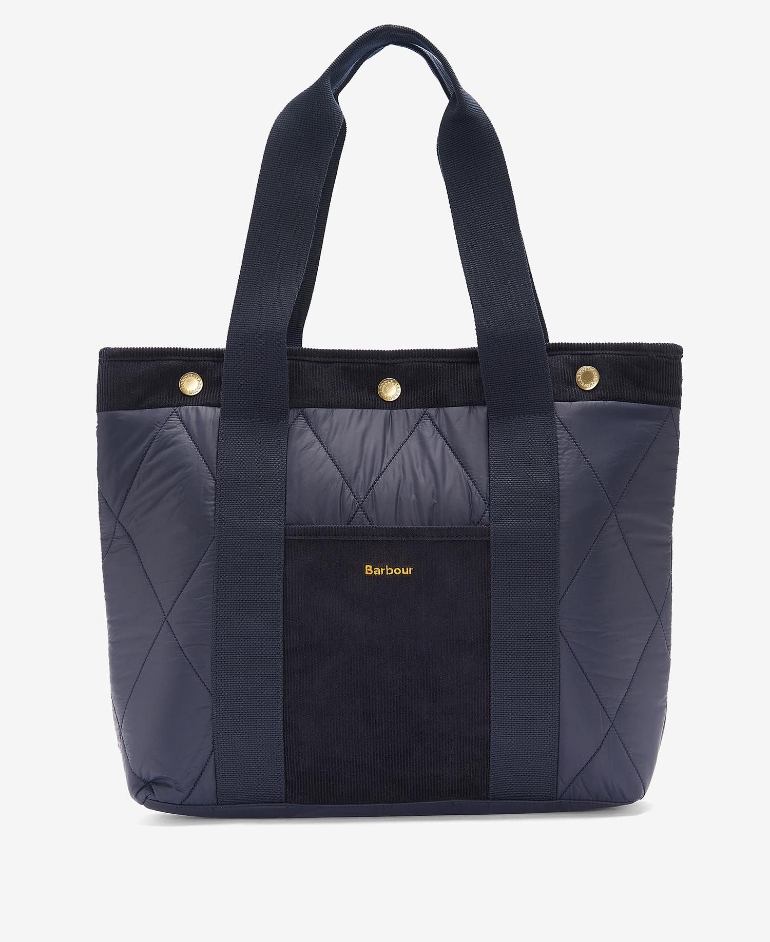 Healy Quilted Tote Bag - Classic Navy