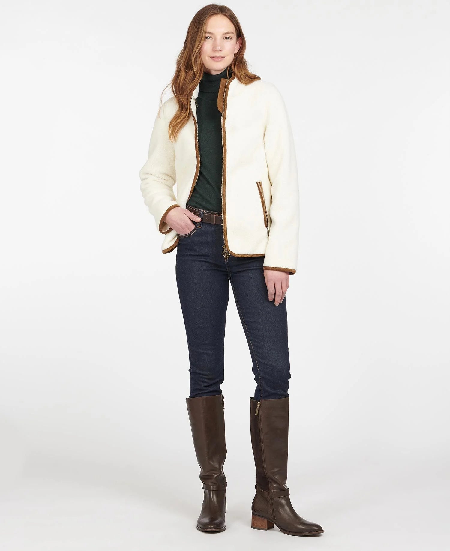 Lavenham Fleece - Winter Pearl/Classic
