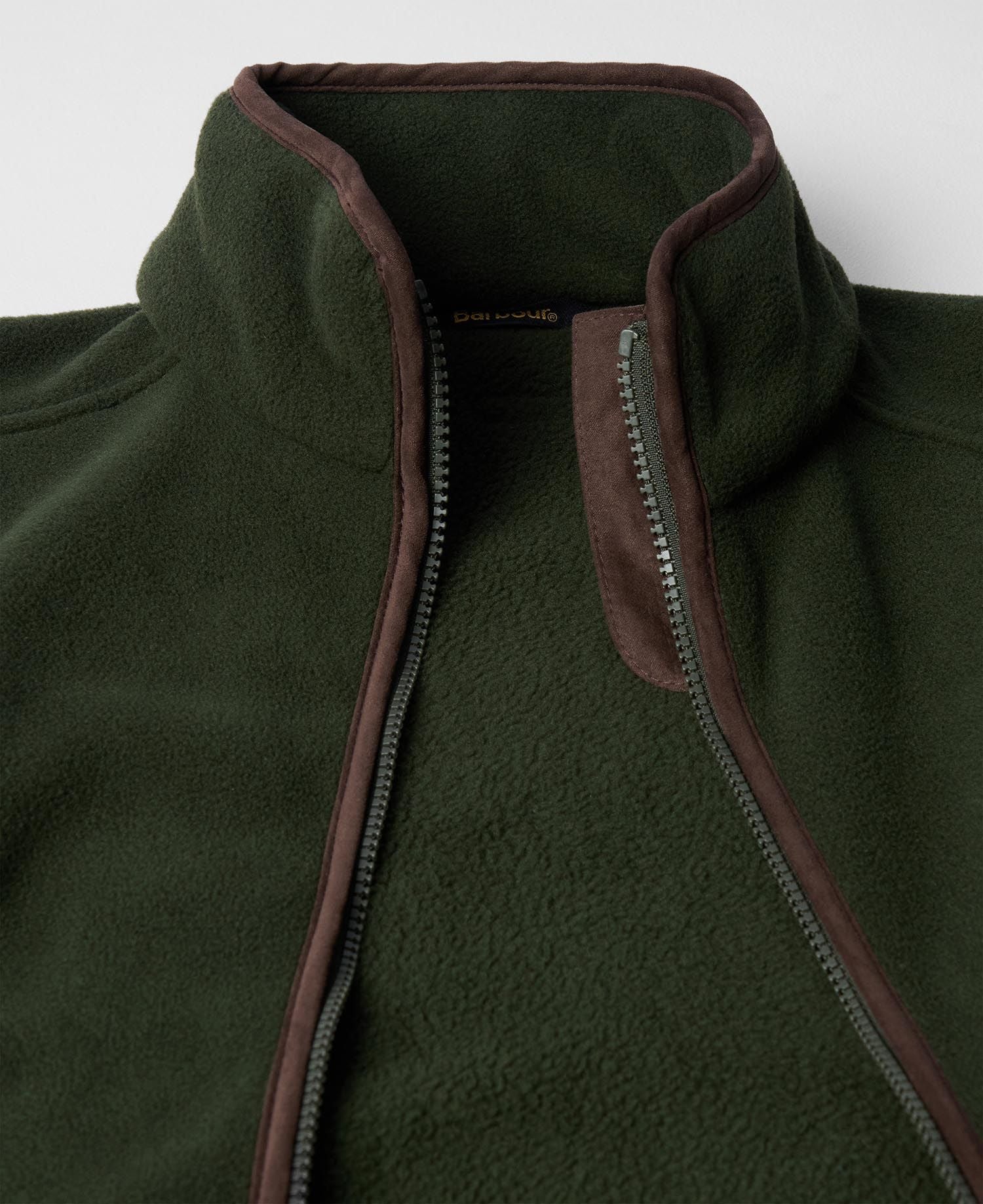 Country Colton Fleece Gilet - Sage