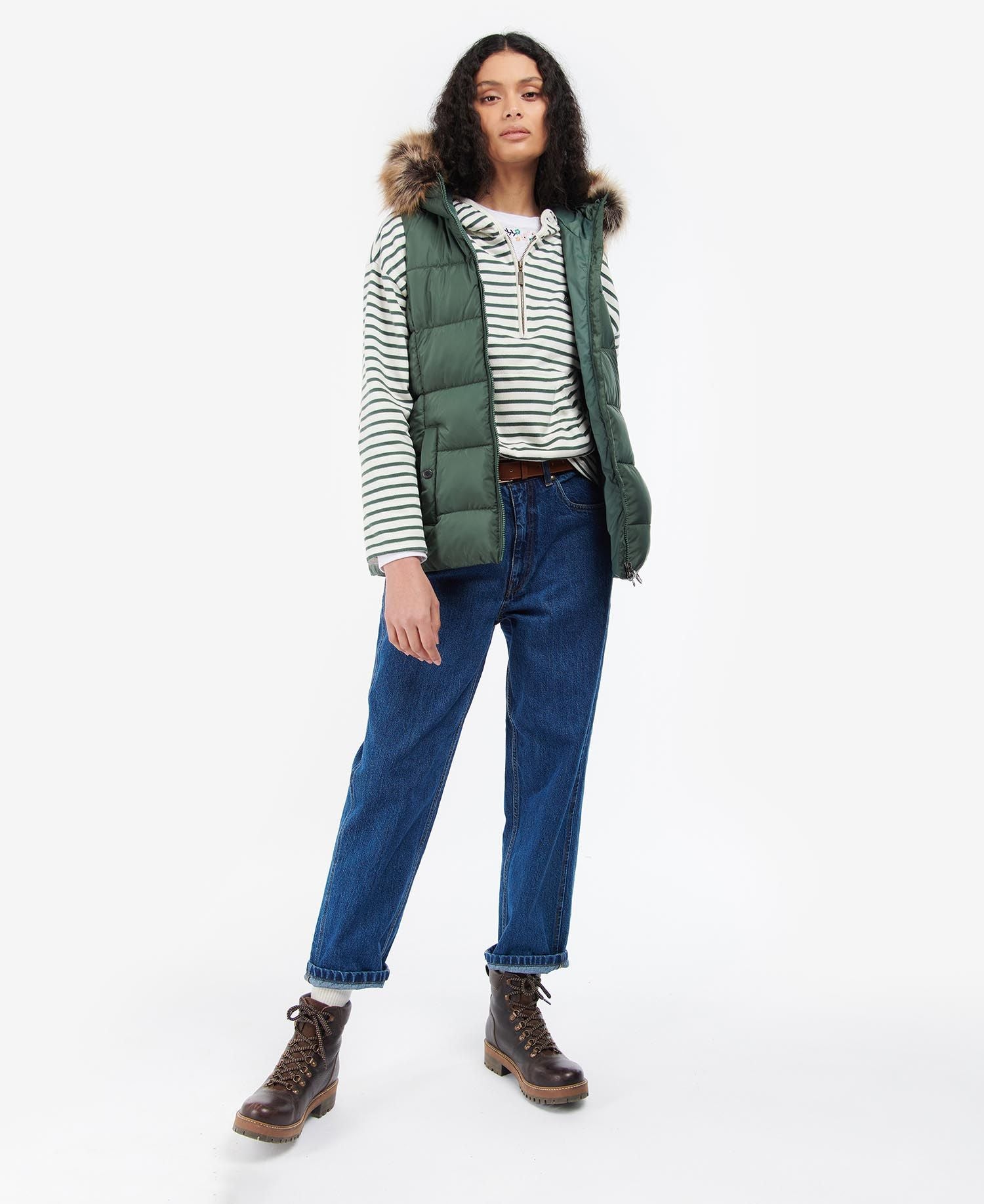 Barbour - Women's Midhurst Quilted Gilet - Alchemy Green