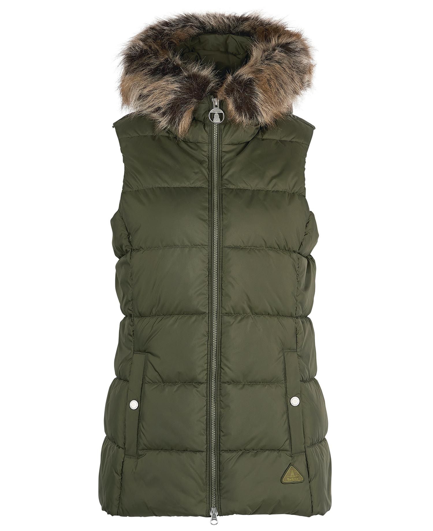 Midhurst Quilted Gilet - Deep Olive